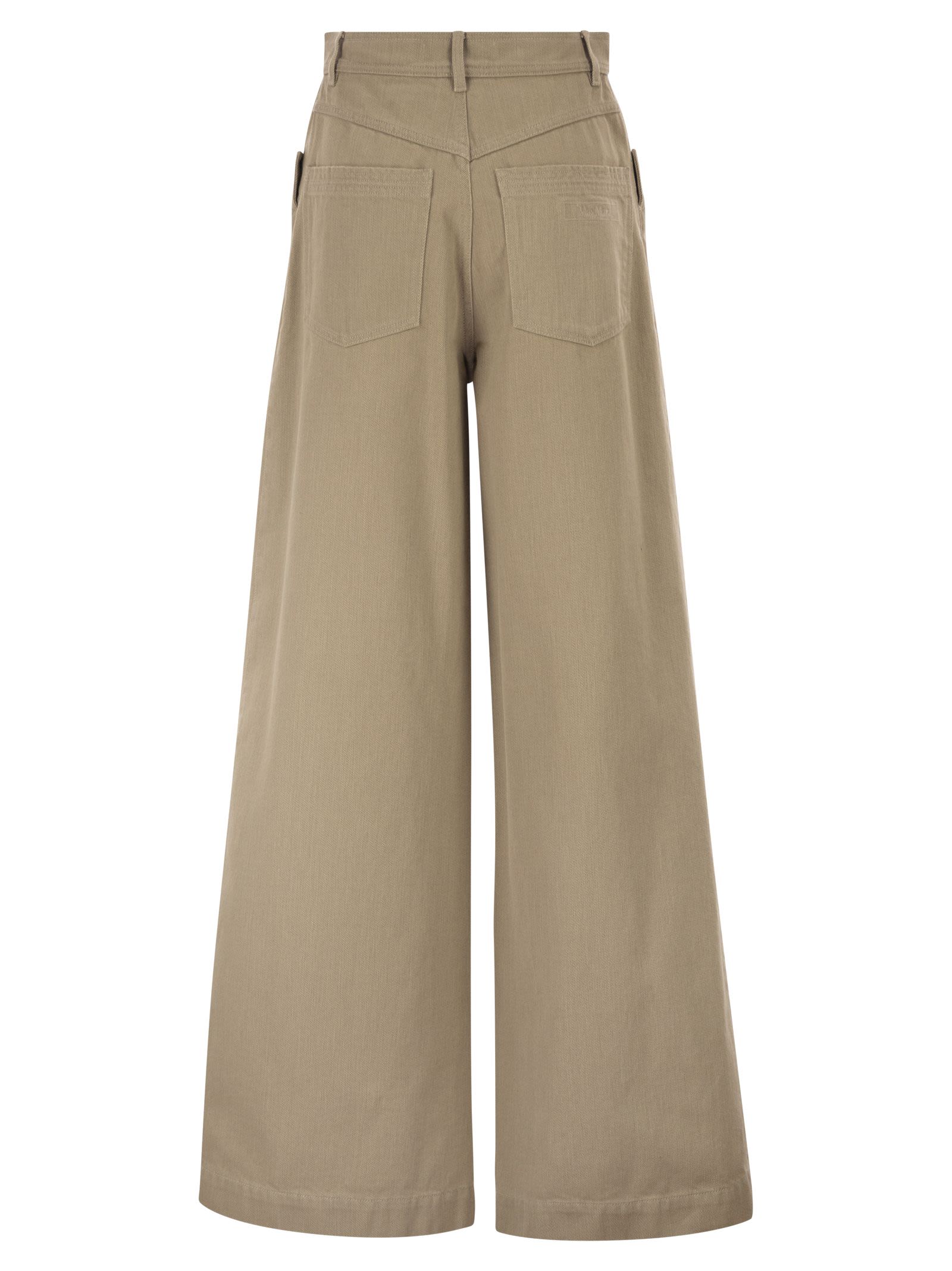 Max Mara Women Mxmalamaro - Pure Cotton Palazzo Trousers MAX MARA