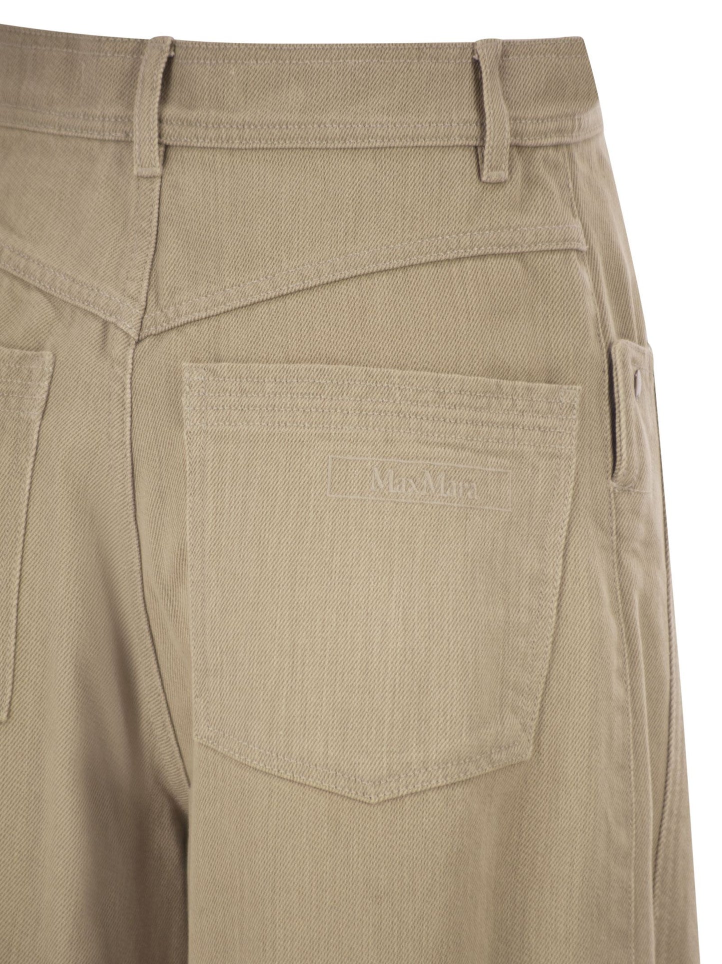 Max Mara Women Mxmalamaro - Pure Cotton Palazzo Trousers MAX MARA