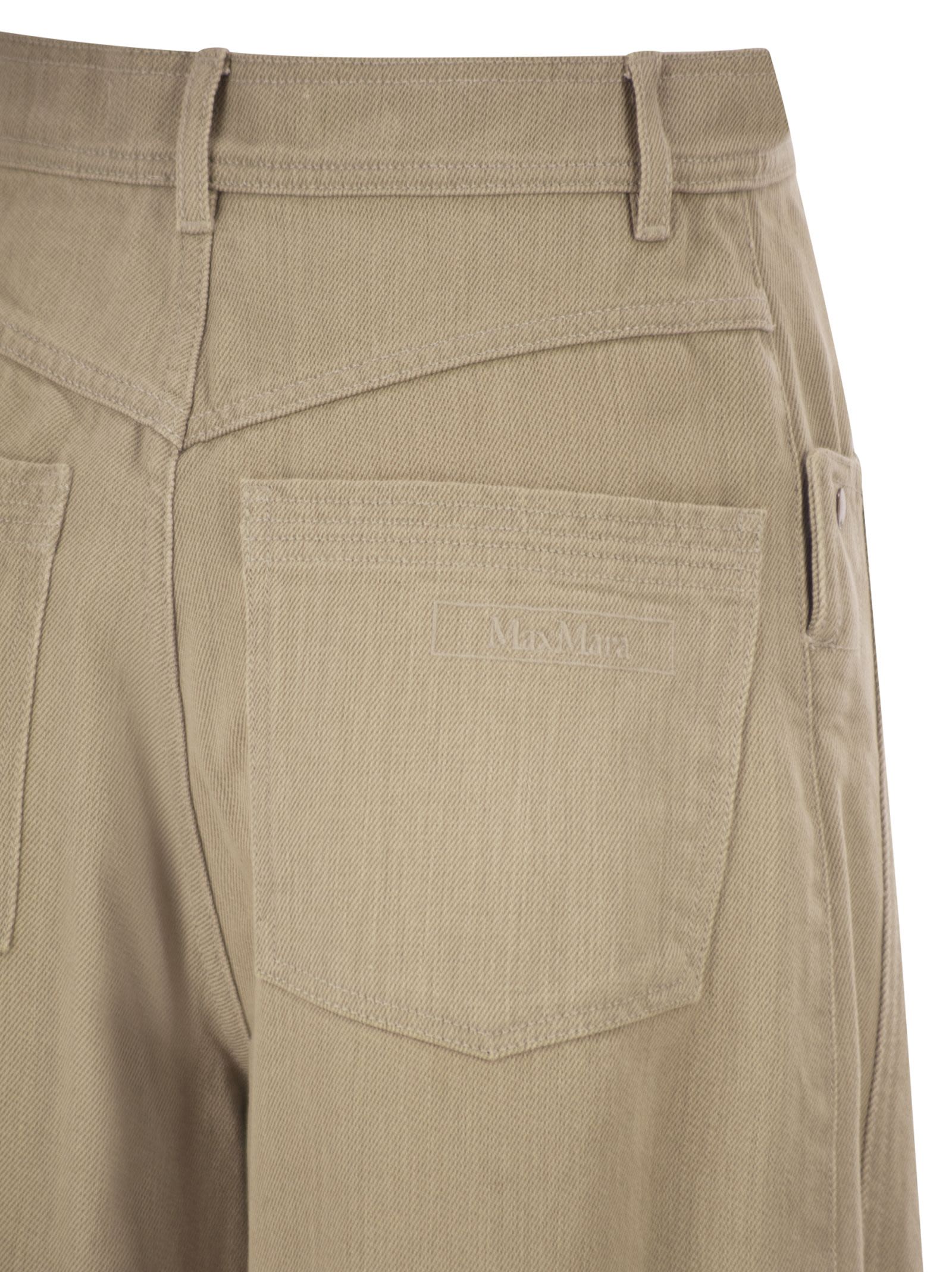 Max Mara Women Mxmalamaro - Pure Cotton Palazzo Trousers MAX MARA