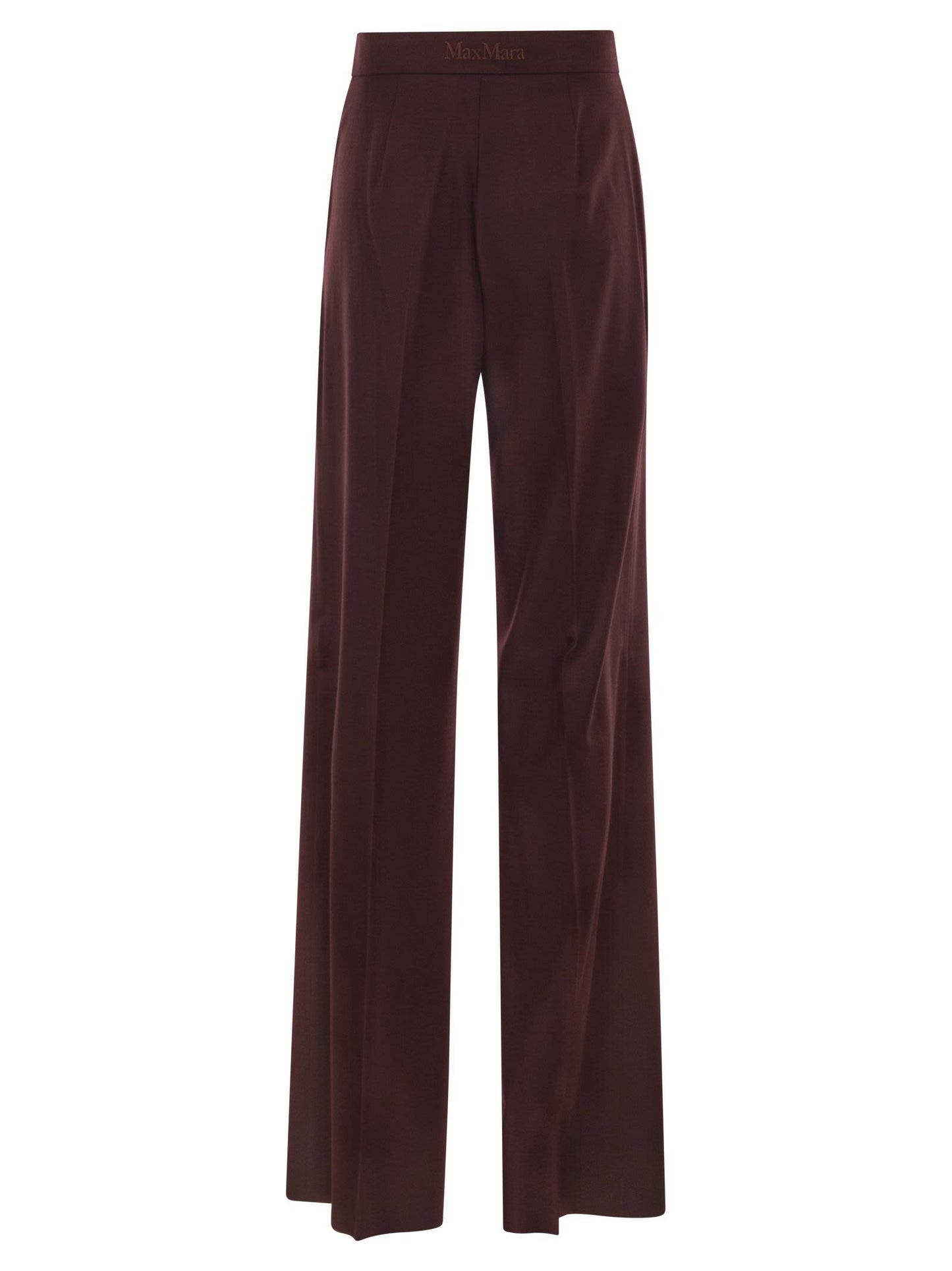 Max Mara Women Mxmextra - Tailored Stretch Virgin Wool Trousers MAX MARA