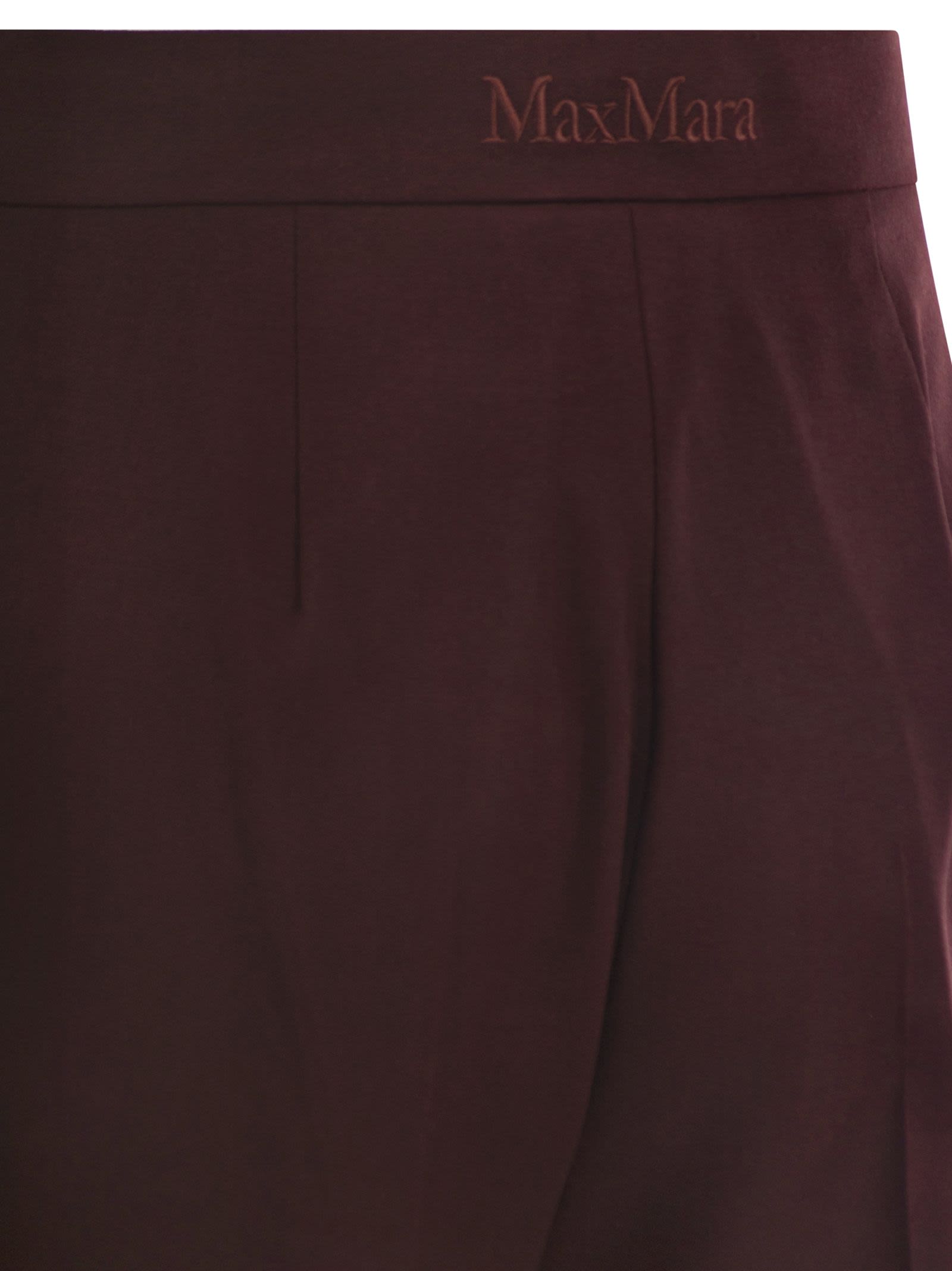 Max Mara Women Mxmextra - Tailored Stretch Virgin Wool Trousers MAX MARA