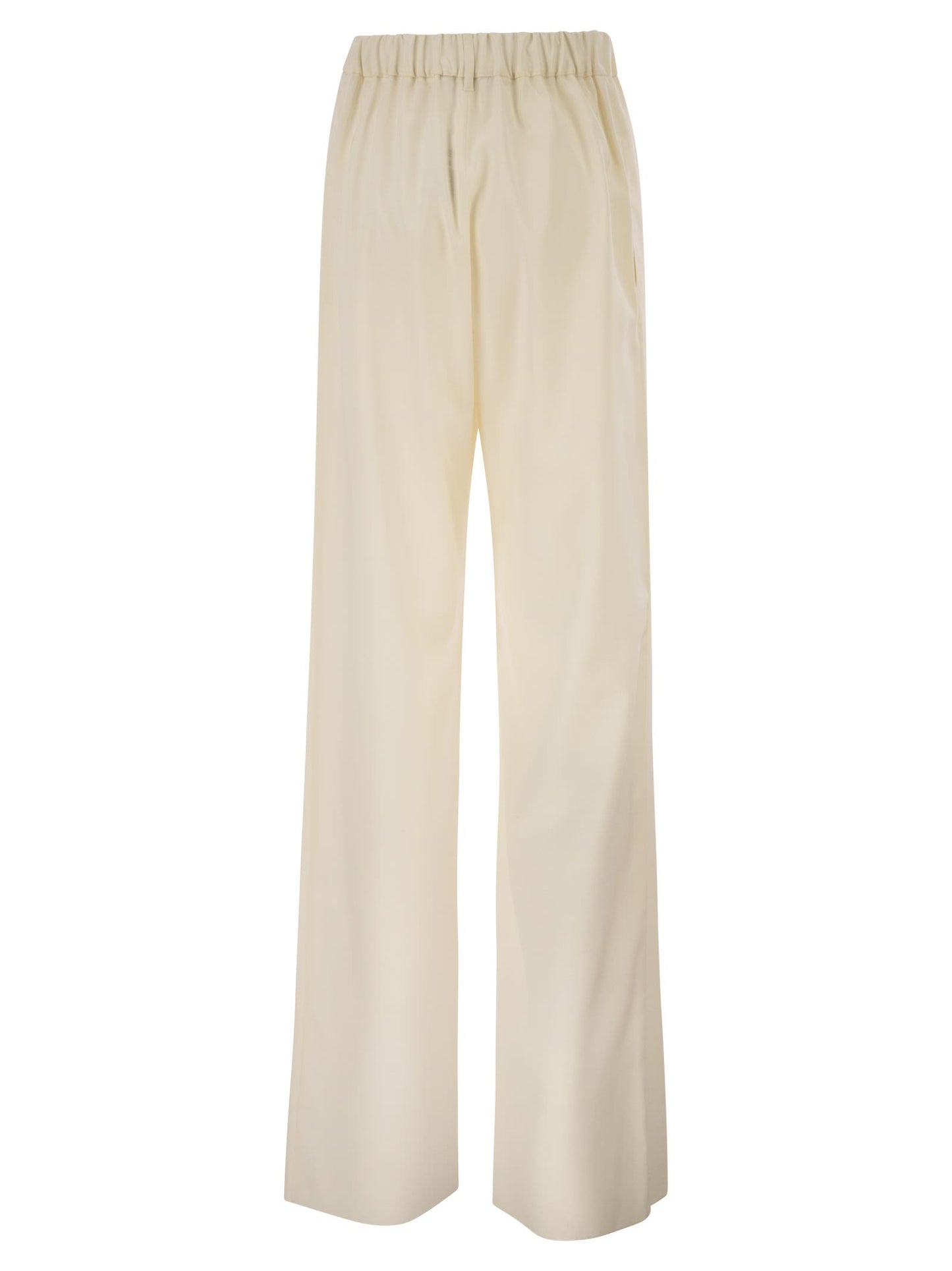 Max Mara Women Mxmeditto - Fluid Tailored Trousers In Pure Virgin Wool MAX MARA