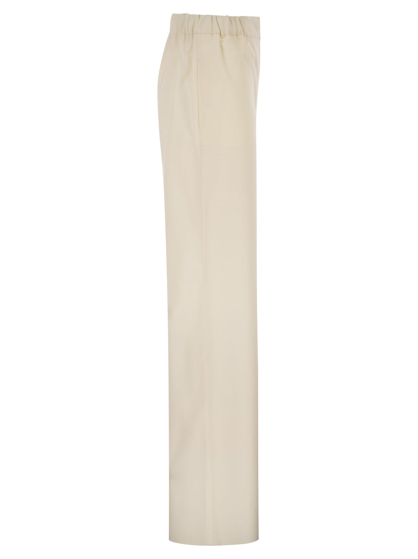 Max Mara Women Mxmeditto - Fluid Tailored Trousers In Pure Virgin Wool MAX MARA