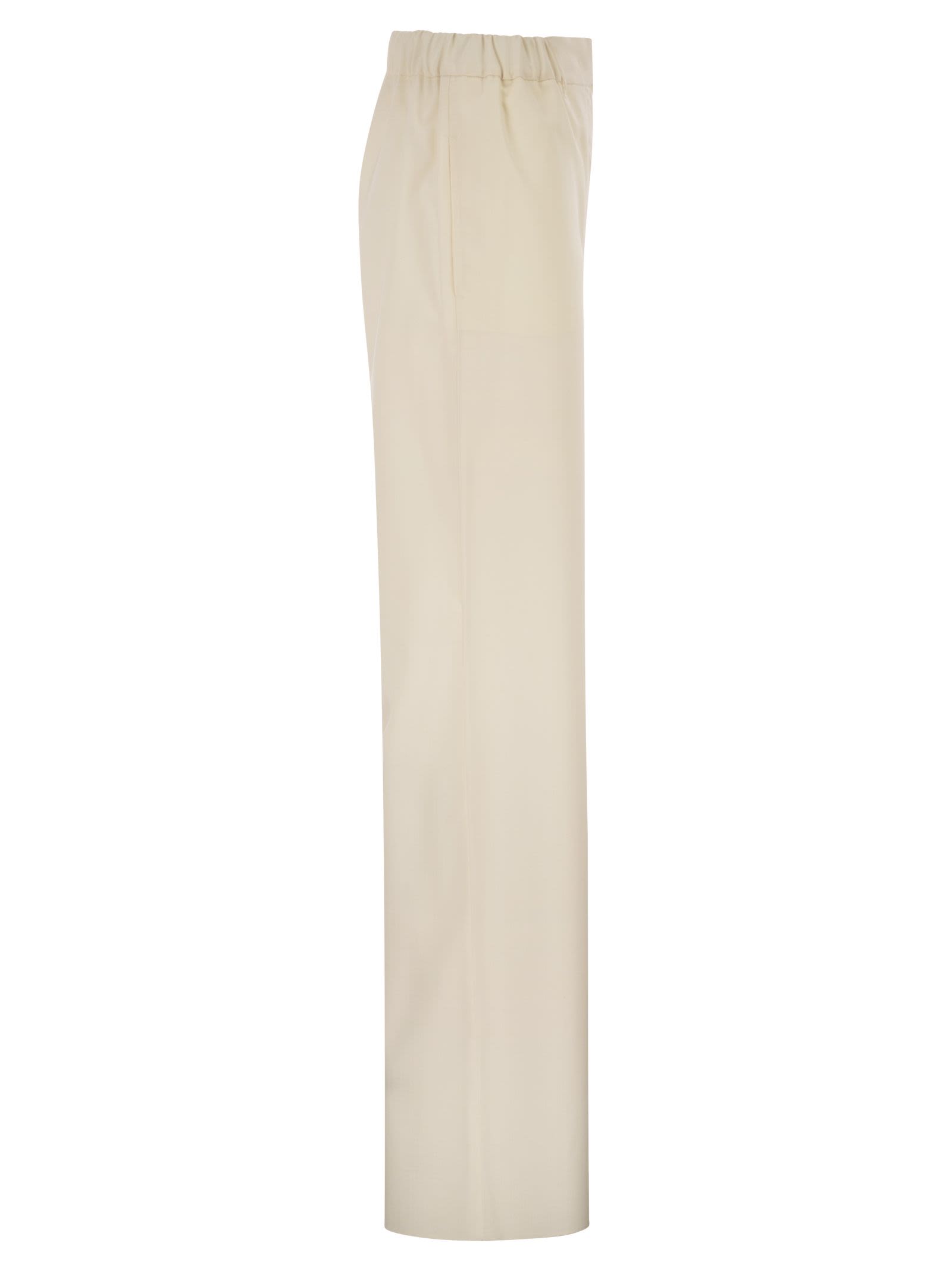 Max Mara Women Mxmeditto - Fluid Tailored Trousers In Pure Virgin Wool MAX MARA