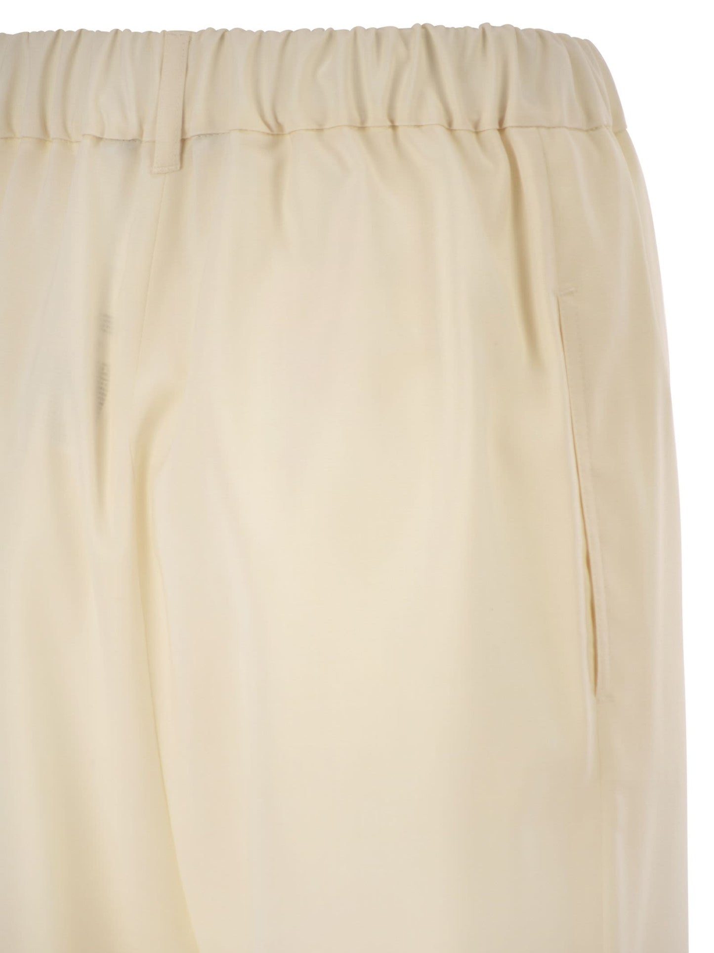 Max Mara Women Mxmeditto - Fluid Tailored Trousers In Pure Virgin Wool MAX MARA