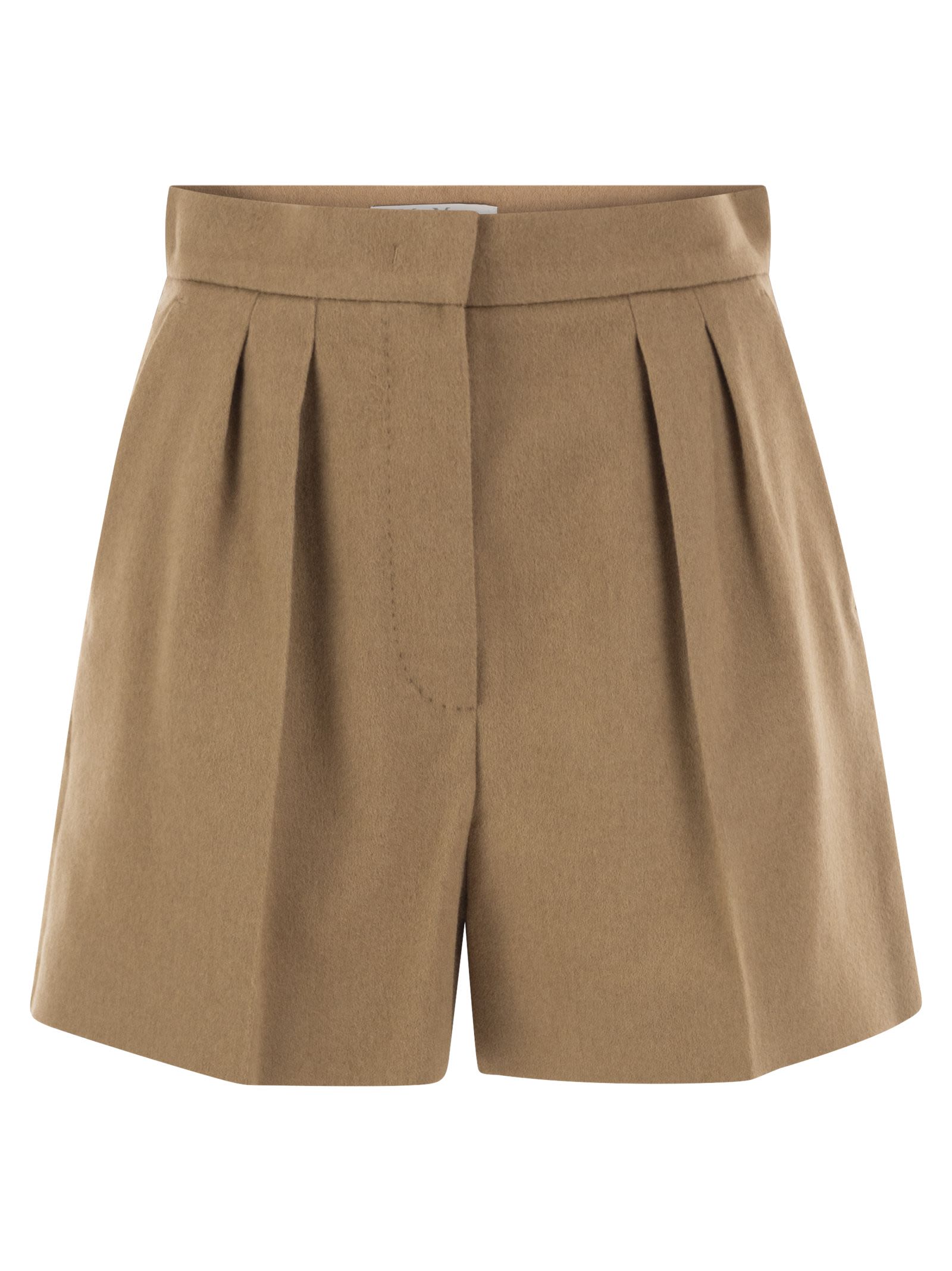 Max Mara Women Mxmvista - Tailored Camel Shorts MAX MARA
