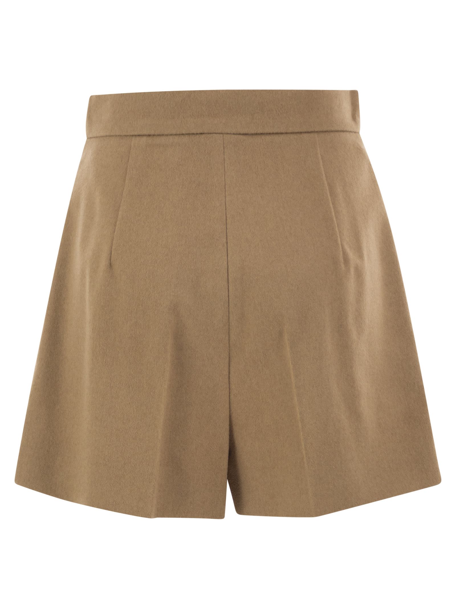 Max Mara Women Mxmvista - Tailored Camel Shorts MAX MARA