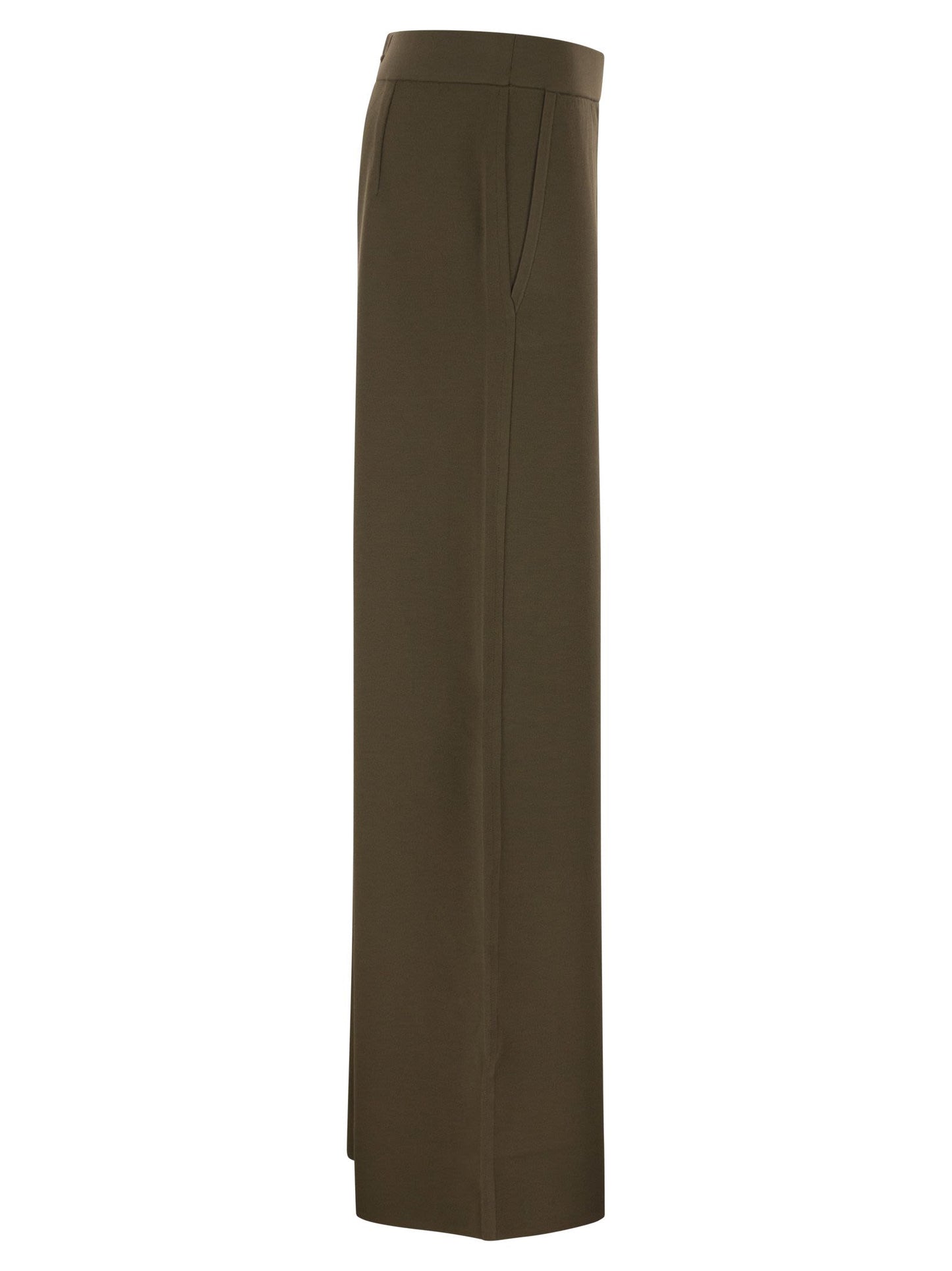Max Mara Women Mxmfaida - Wide-Leg Viscose Knit Trousers MAX MARA
