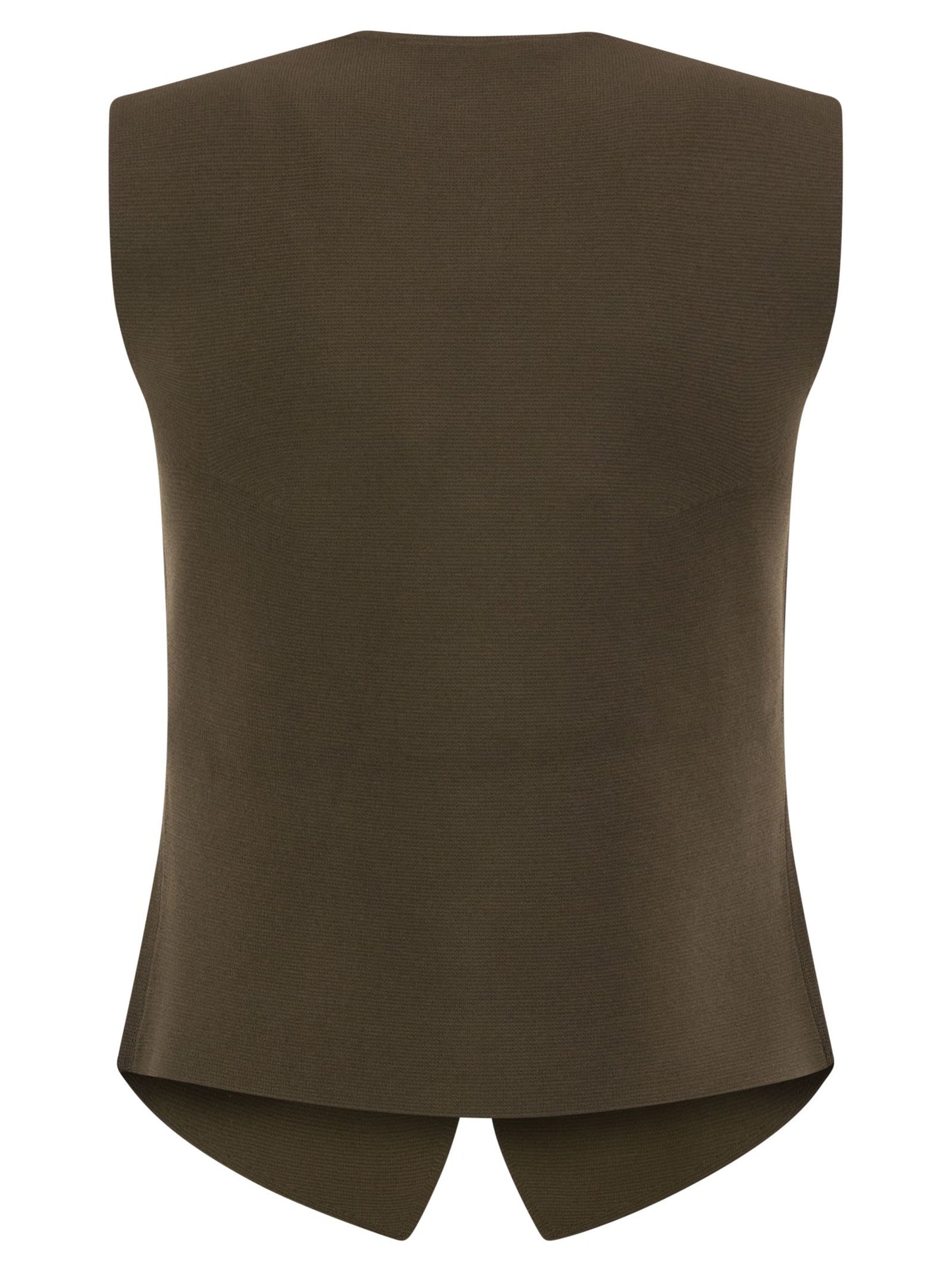 Max Mara Women Mxmgola - Viscose Knit Waistcoat With Gold-Tone Buttons MAX MARA