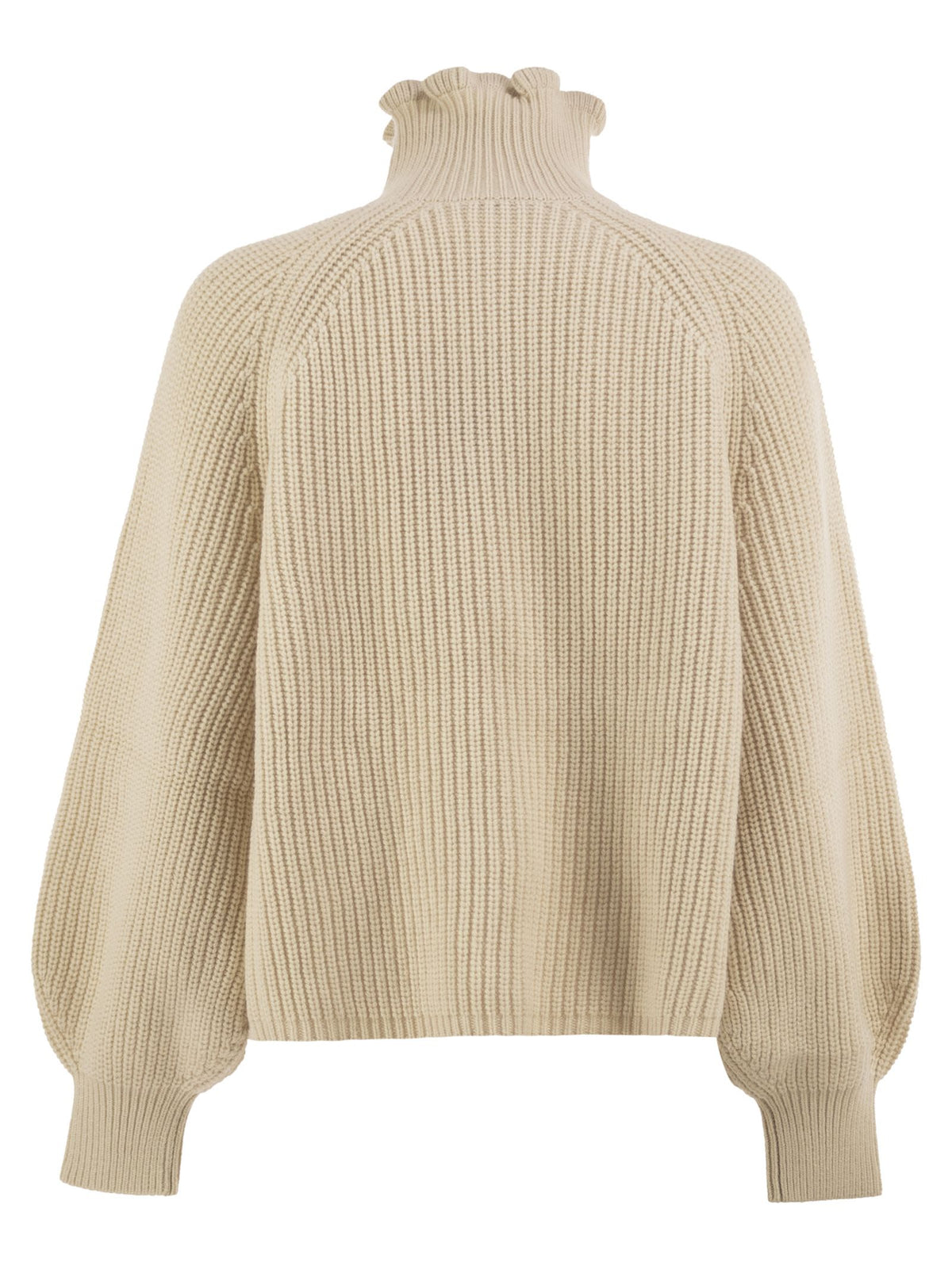 Max Mara Women Mxmpontile - Wool And Cashmere Rib-Knit Roll-Neck Jumper MAX MARA