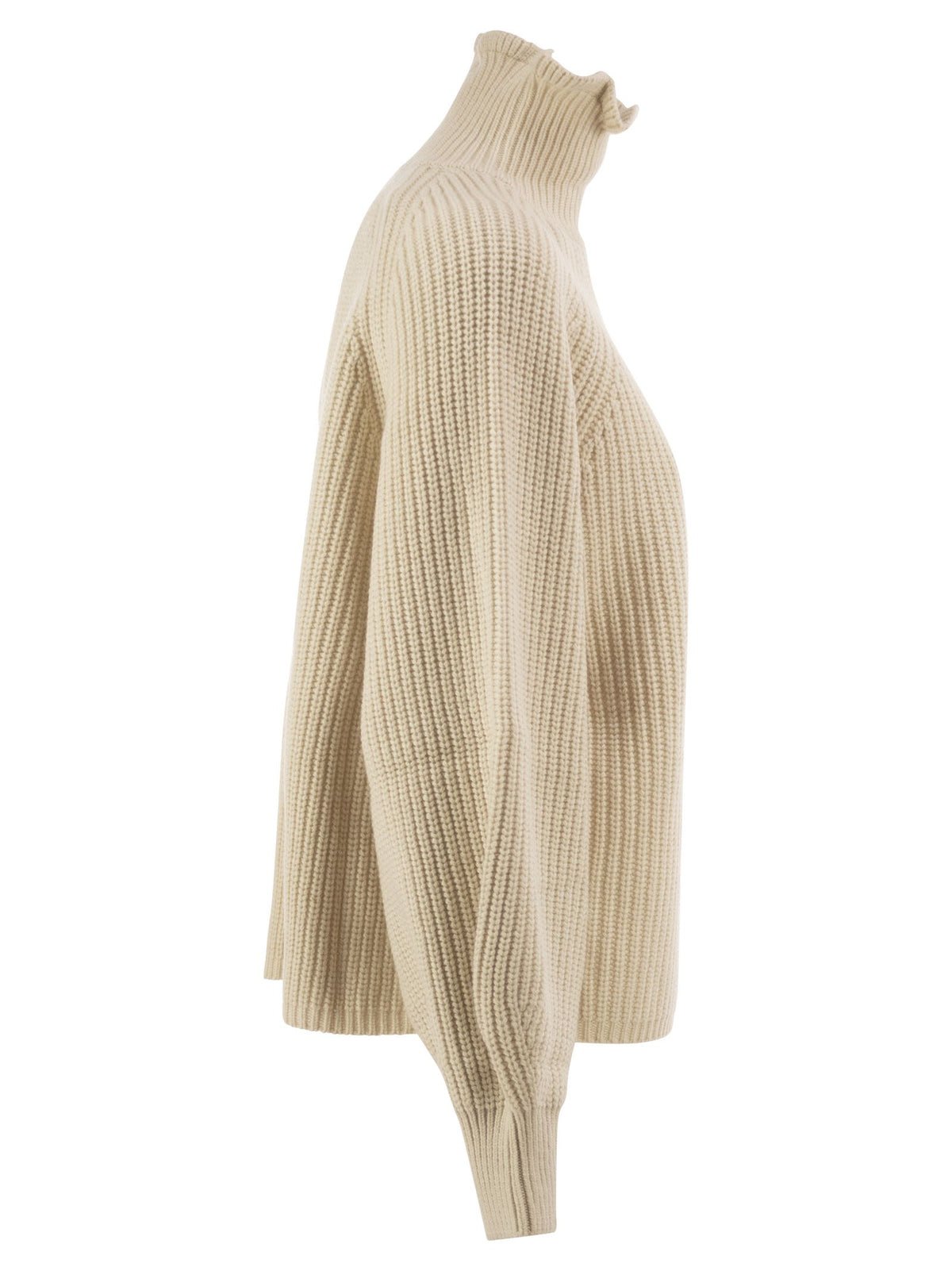 Max Mara Women Mxmpontile - Wool And Cashmere Rib-Knit Roll-Neck Jumper MAX MARA