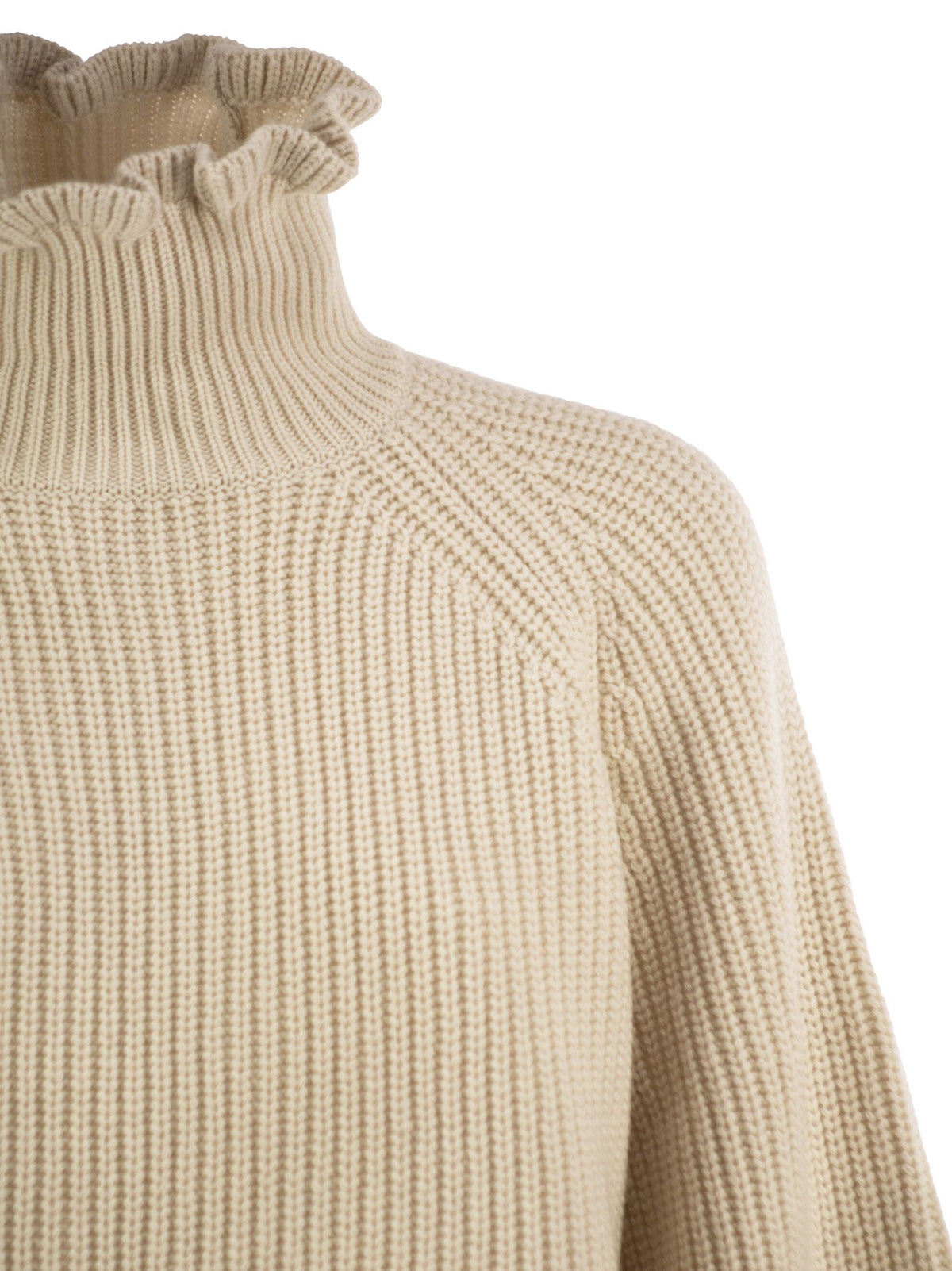 Max Mara Women Mxmpontile - Wool And Cashmere Rib-Knit Roll-Neck Jumper MAX MARA