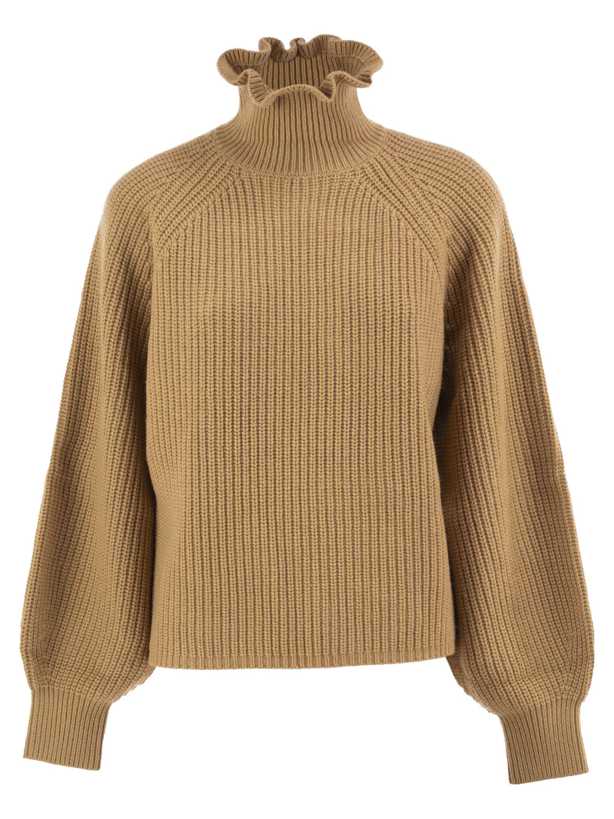 Max Mara Women Mxmpontile - Wool And Cashmere Rib-Knit Roll-Neck Jumper MAX MARA