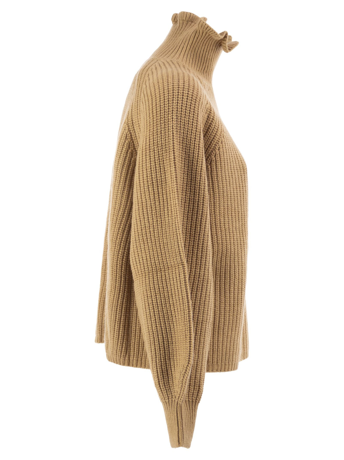 Max Mara Women Mxmpontile - Wool And Cashmere Rib-Knit Roll-Neck Jumper MAX MARA