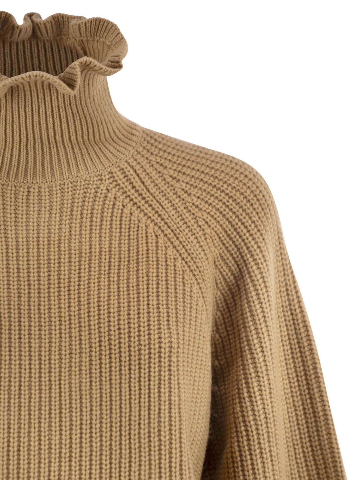 Max Mara Women Mxmpontile - Wool And Cashmere Rib-Knit Roll-Neck Jumper MAX MARA