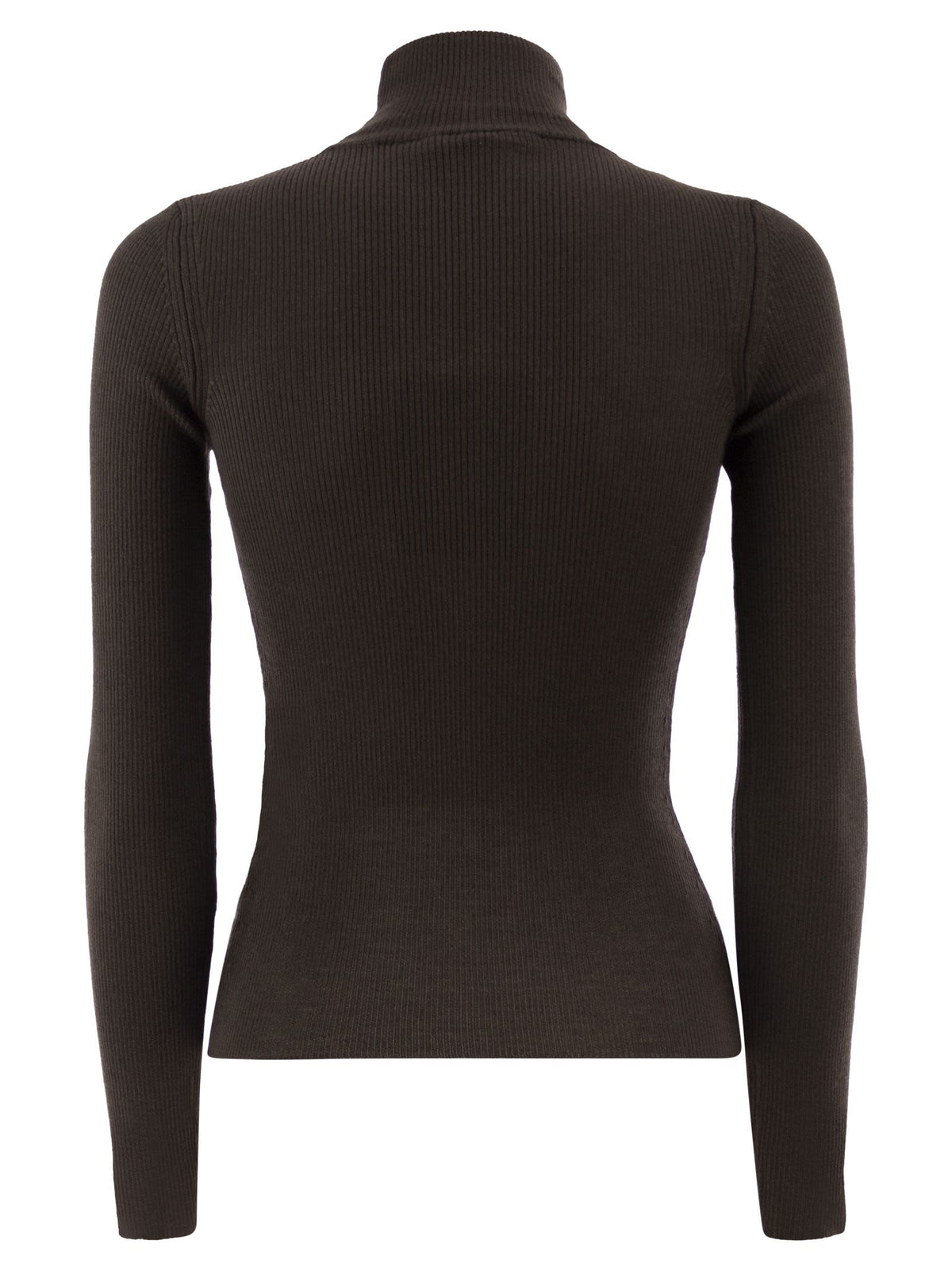 Max Mara Women Mxscavallo - Pure Virgin Wool Ribbed Roll-Neck Jumper MAX MARA