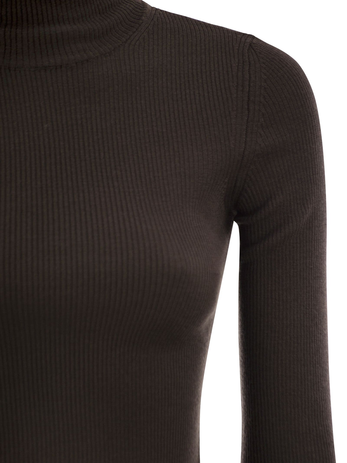 Max Mara Women Mxscavallo - Pure Virgin Wool Ribbed Roll-Neck Jumper MAX MARA