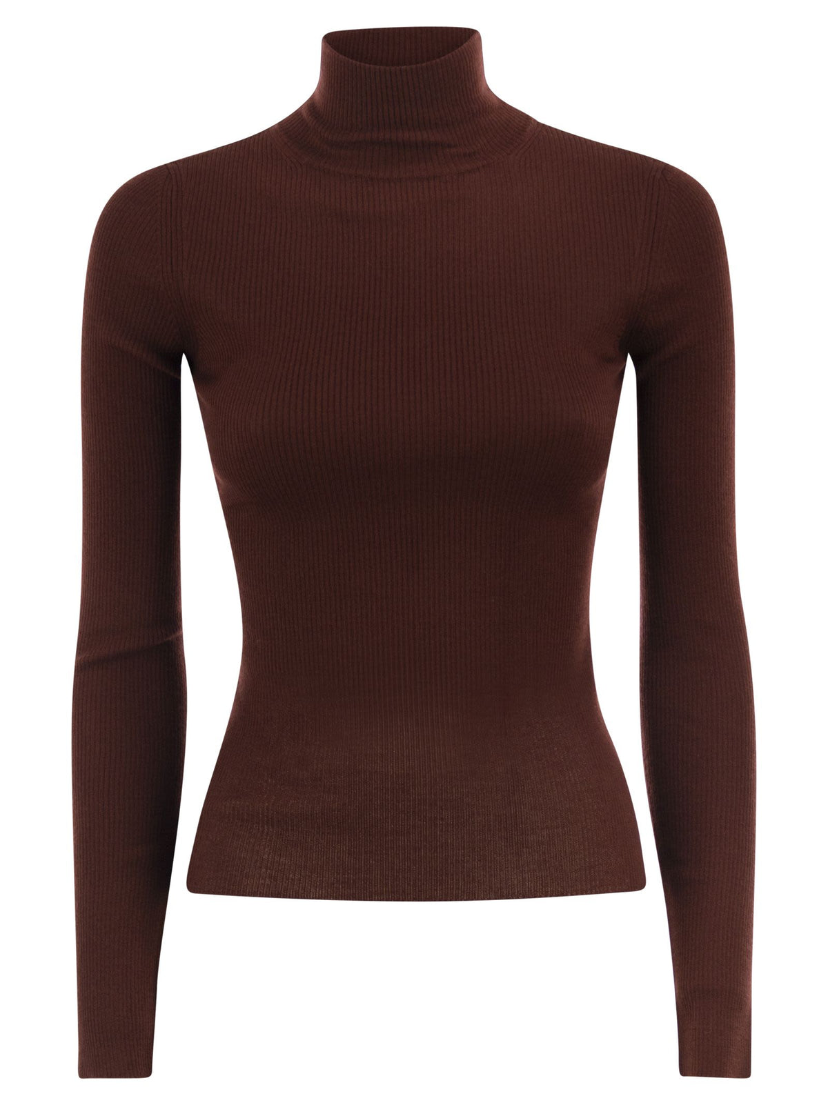 Max Mara Women Mxscavallo - Pure Virgin Wool Ribbed Roll-Neck Jumper MAX MARA