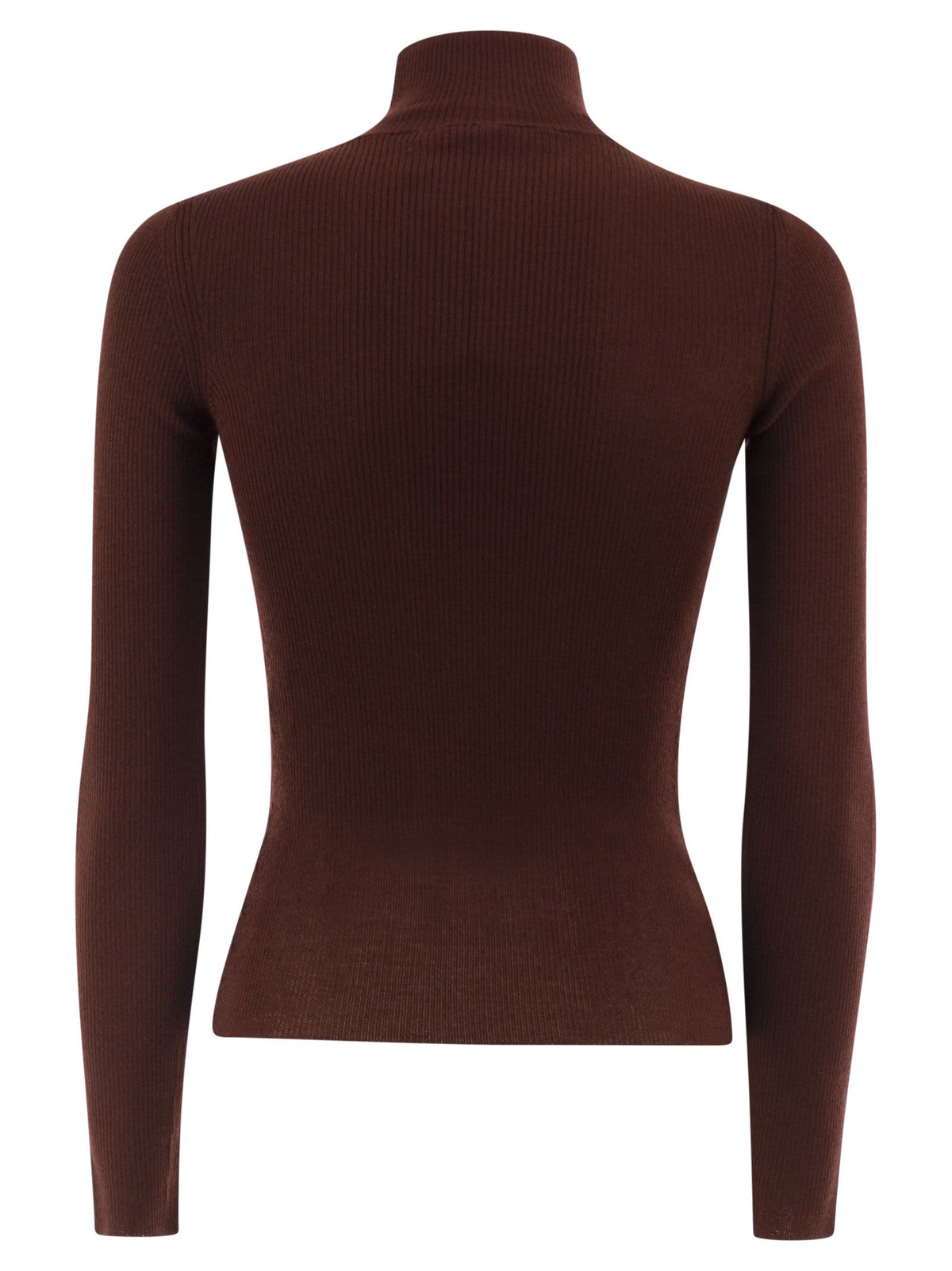 Max Mara Women Mxscavallo - Pure Virgin Wool Ribbed Roll-Neck Jumper MAX MARA