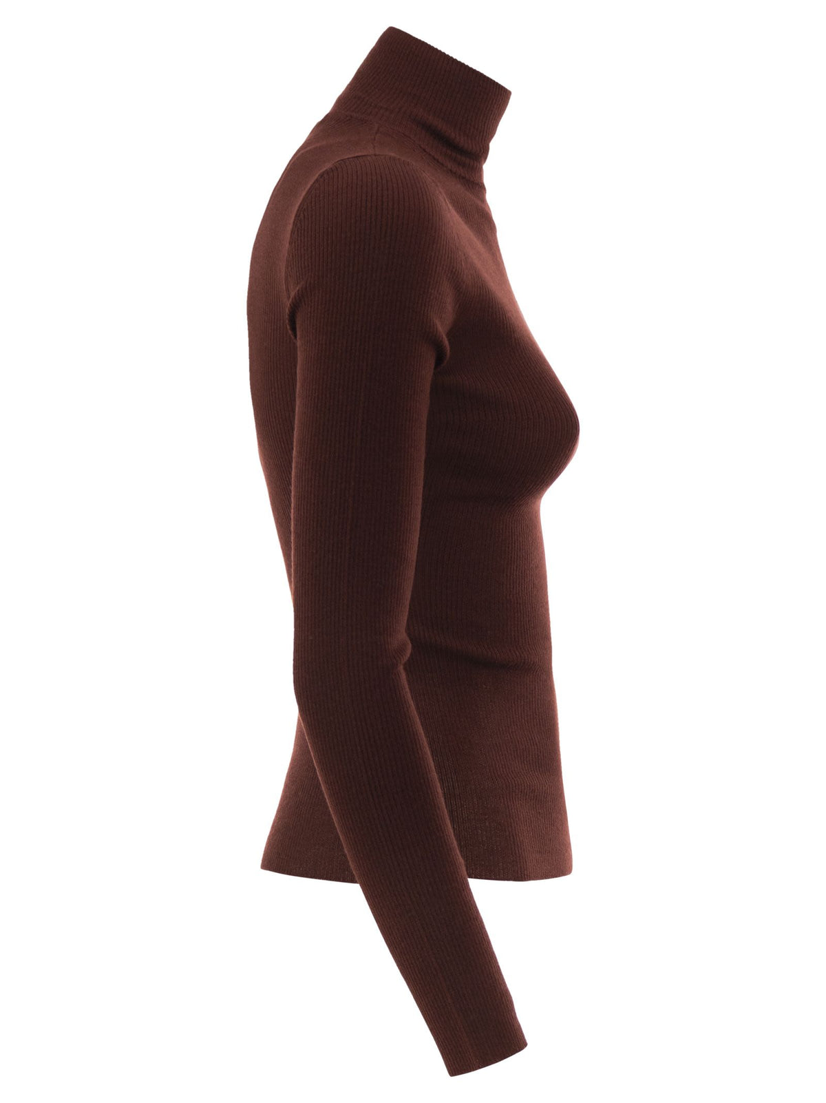 Max Mara Women Mxscavallo - Pure Virgin Wool Ribbed Roll-Neck Jumper MAX MARA