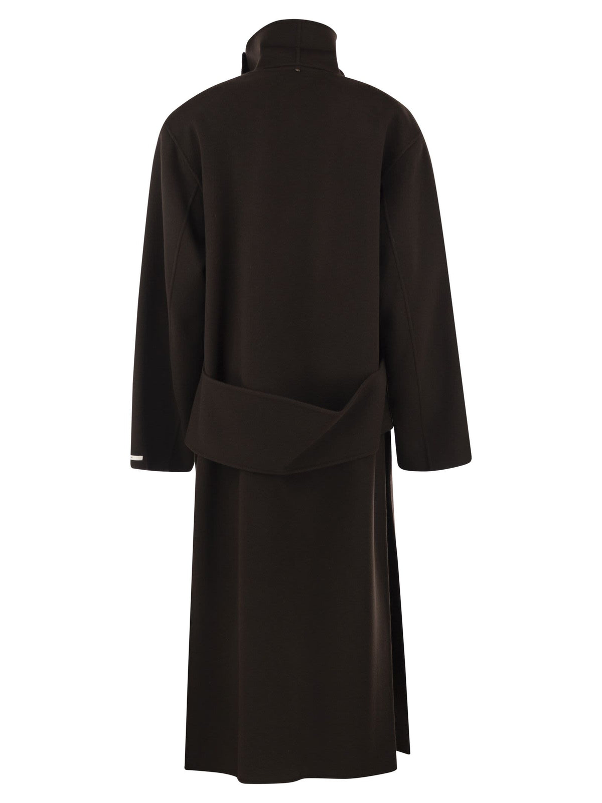 Sportmax Women Spsassenso - Long Virgin Wool Coat With High Neck SPORTMAX