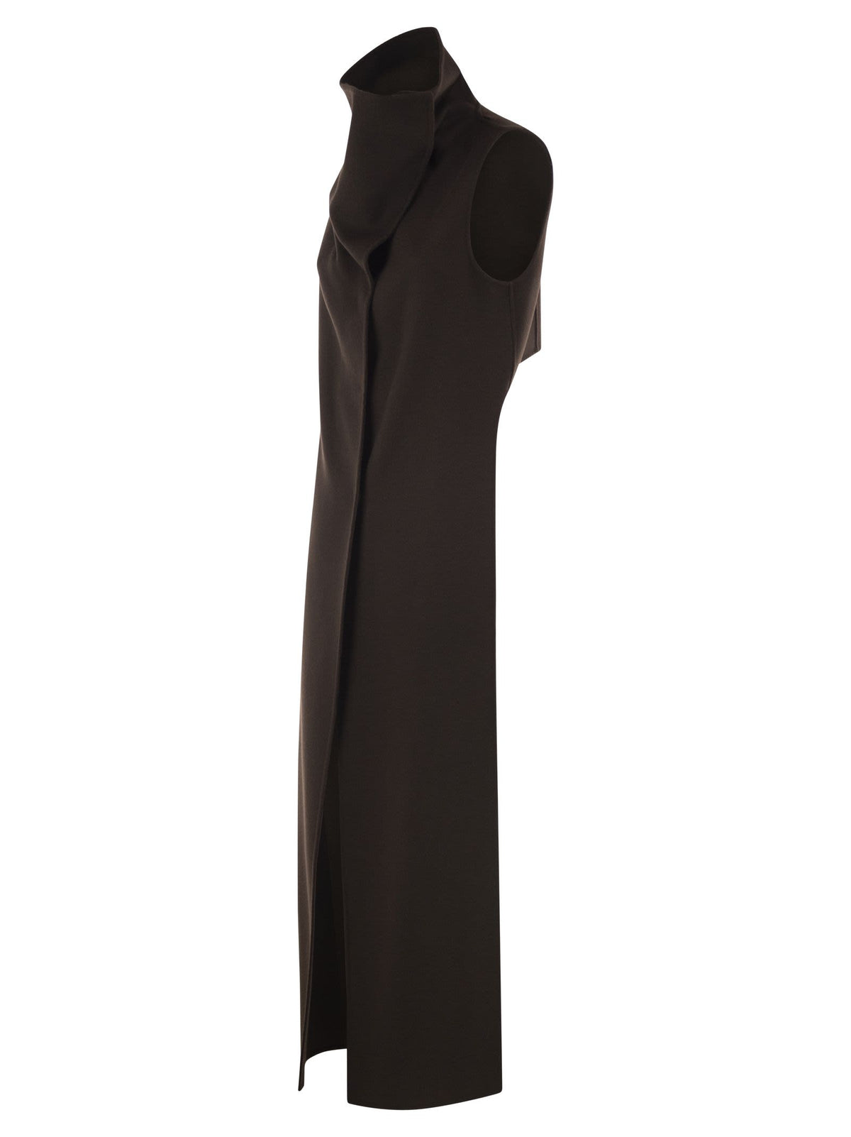 Sportmax Women Spsassenso - Long Virgin Wool Coat With High Neck SPORTMAX