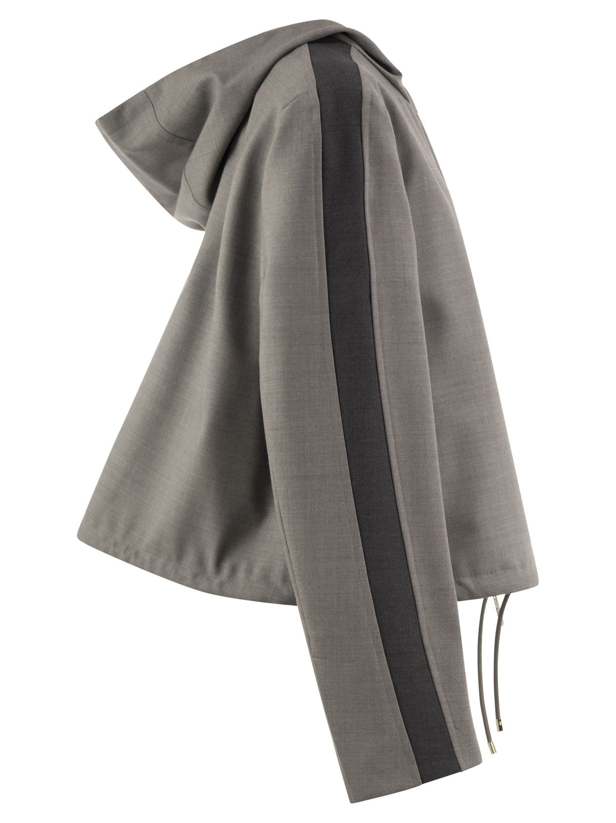 Sportmax Women Spxlepre - Virgin Wool Hooded Jacket SPORTMAX