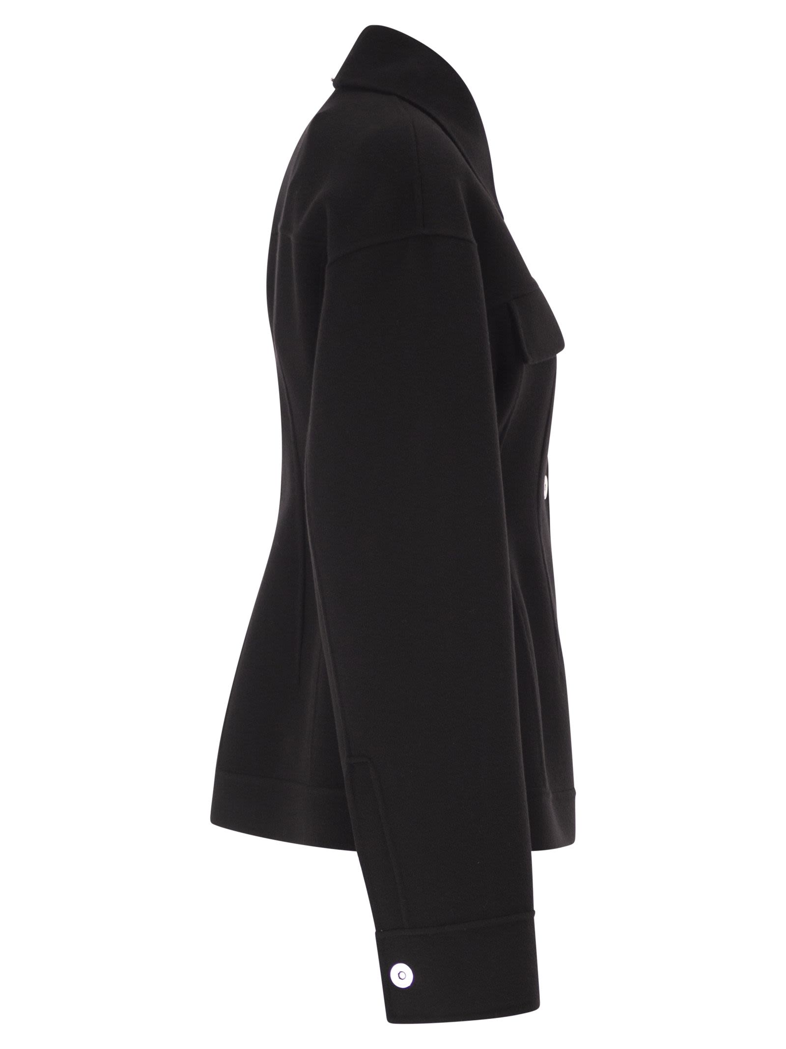 Sportmax Women Spxarena - Tailored Virgin Wool Jacket With Sculpted Silhouette SPORTMAX