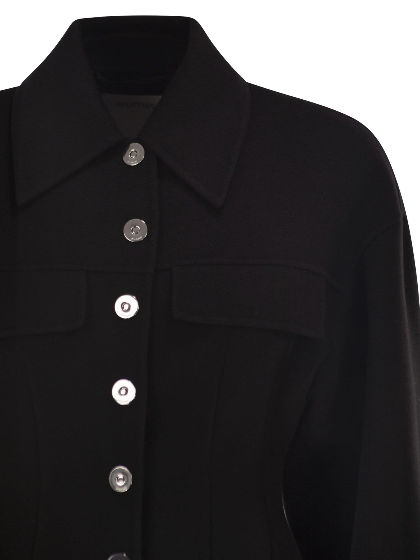 Sportmax Women Spxarena - Tailored Virgin Wool Jacket With Sculpted Silhouette SPORTMAX
