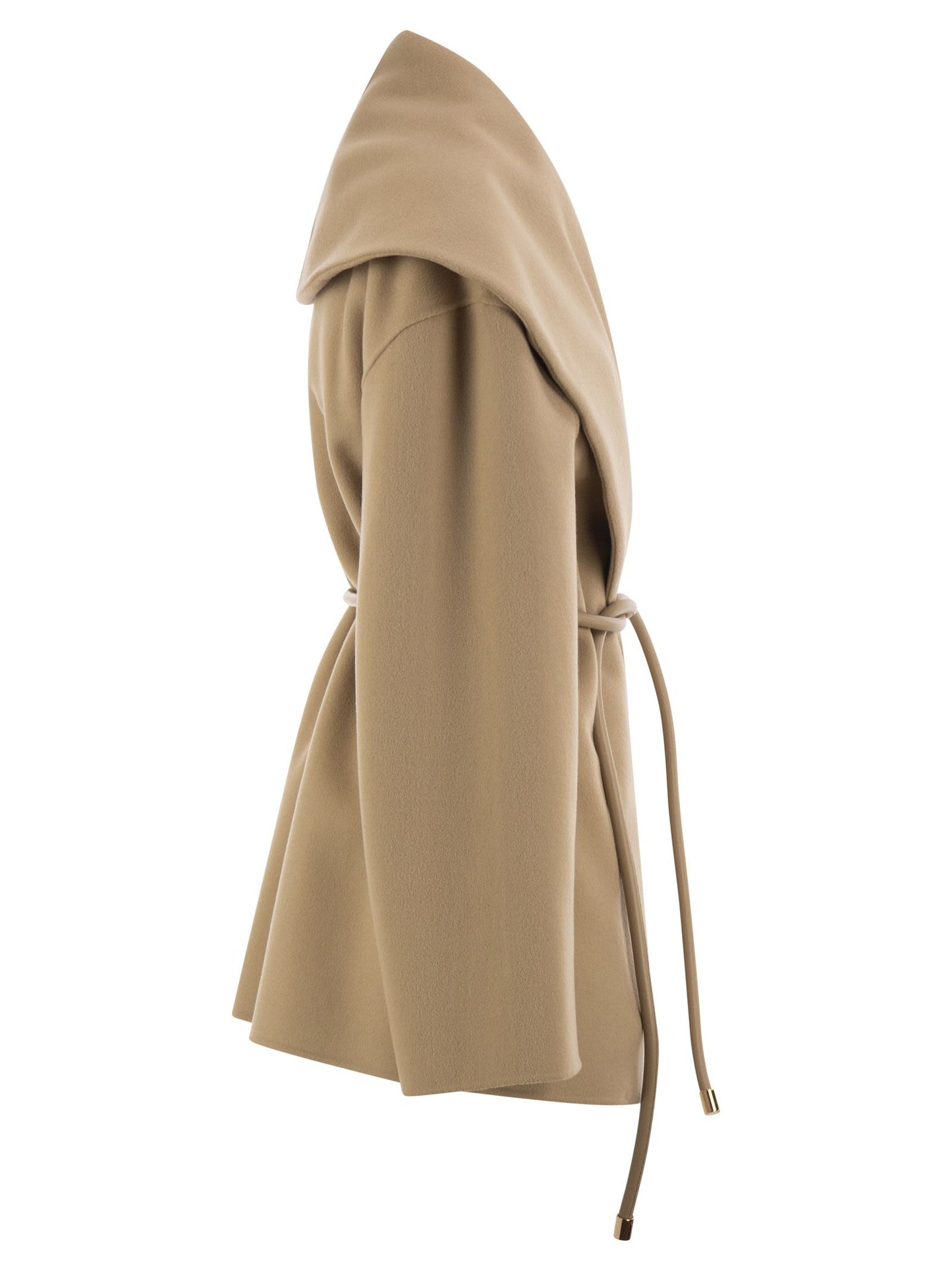 Sportmax Women Spxuguale - Wrap Short Coat In Virgin Wool SPORTMAX