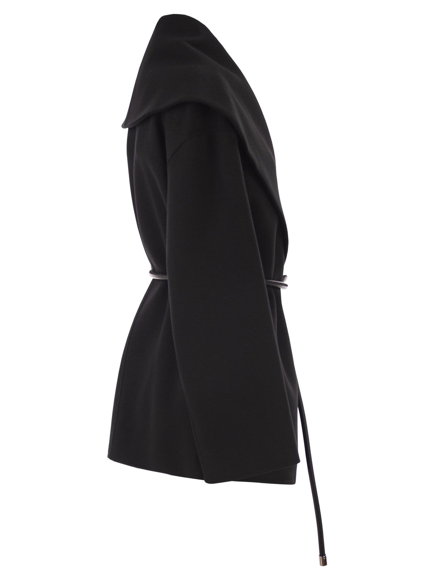 Sportmax Women Spxuguale - Wrap Short Coat In Virgin Wool SPORTMAX