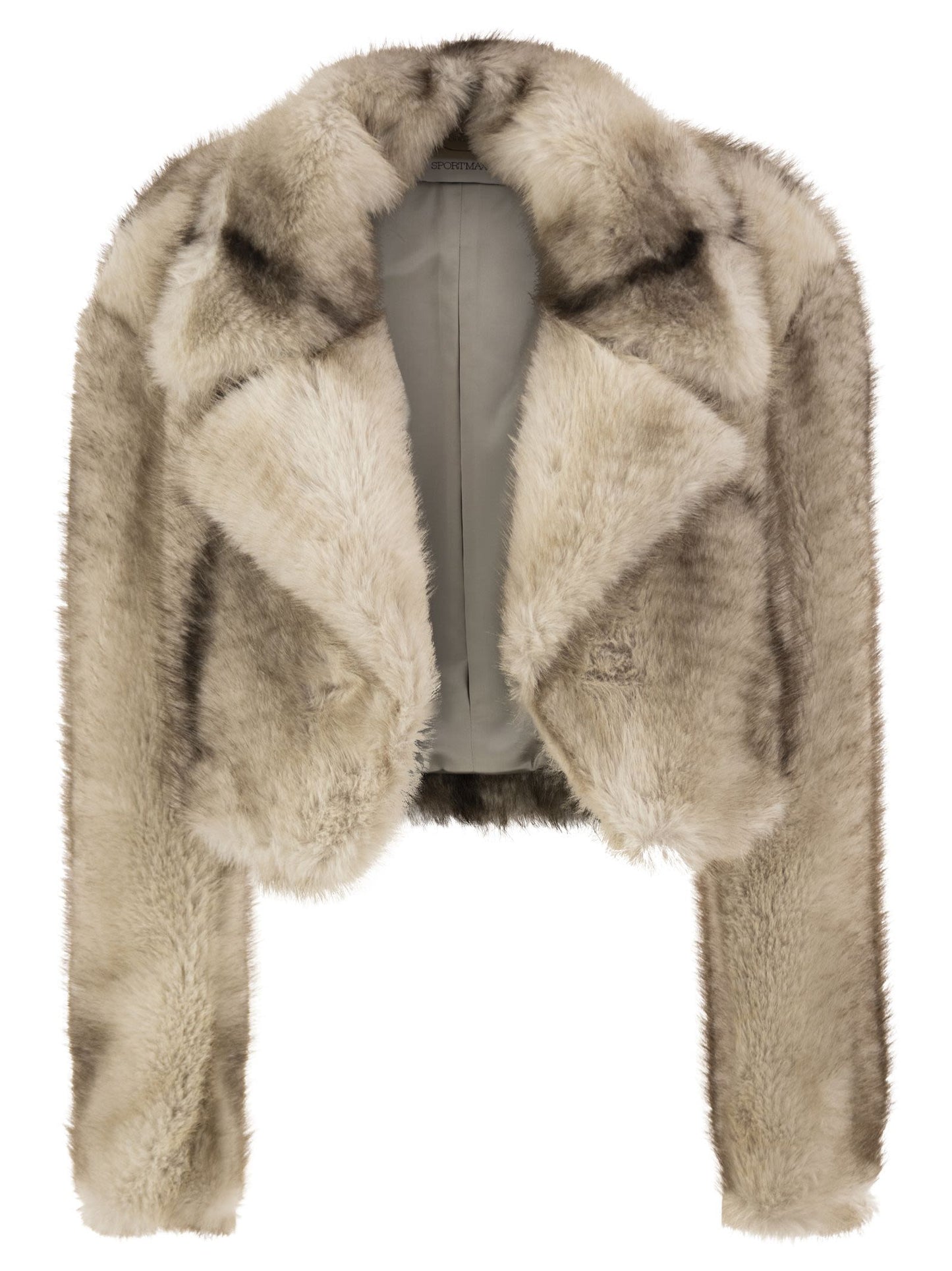 Sportmax Women Spxquantum - Short Faux Fur Jacket SPORTMAX