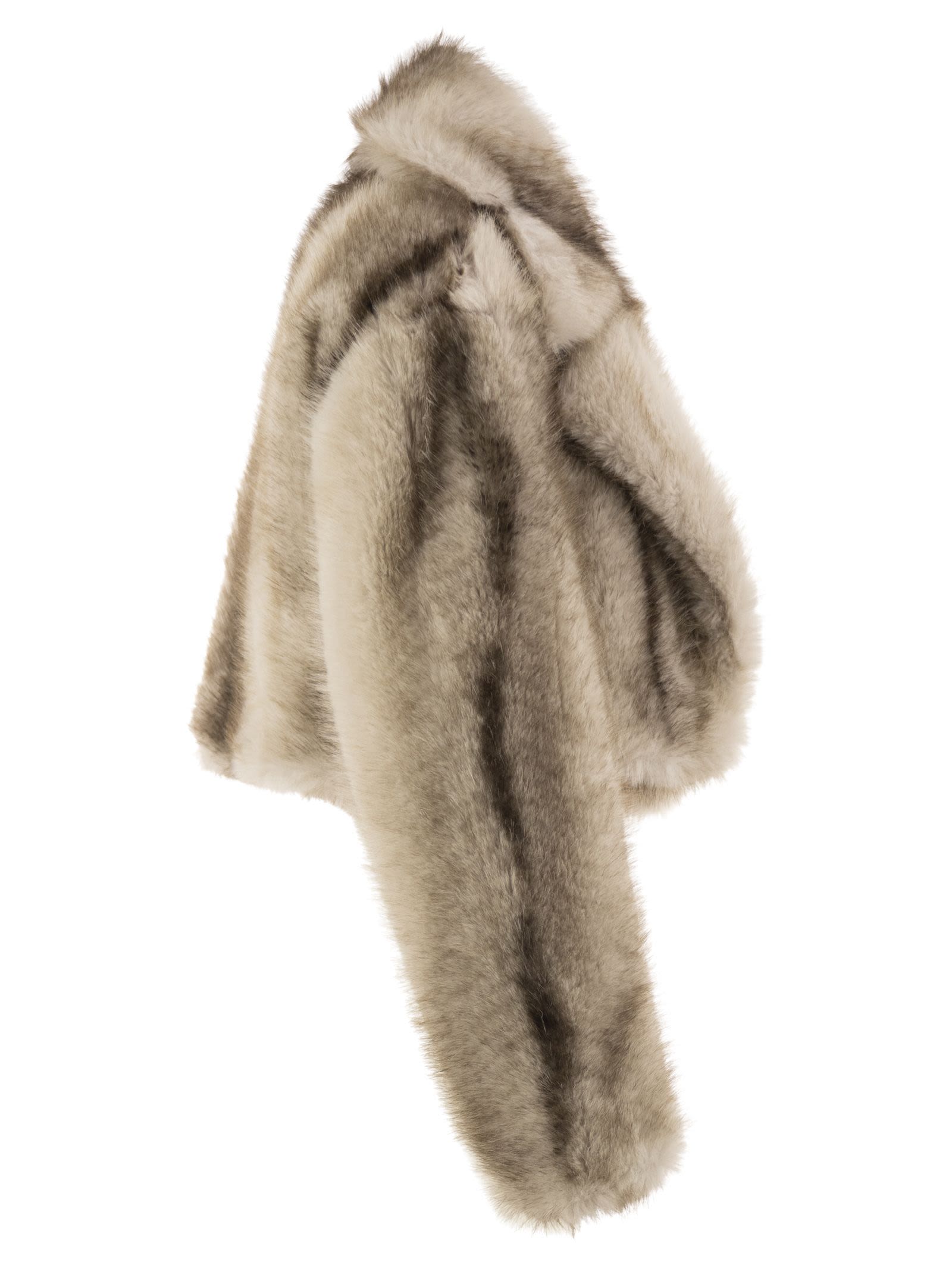 Sportmax Women Spxquantum - Short Faux Fur Jacket SPORTMAX