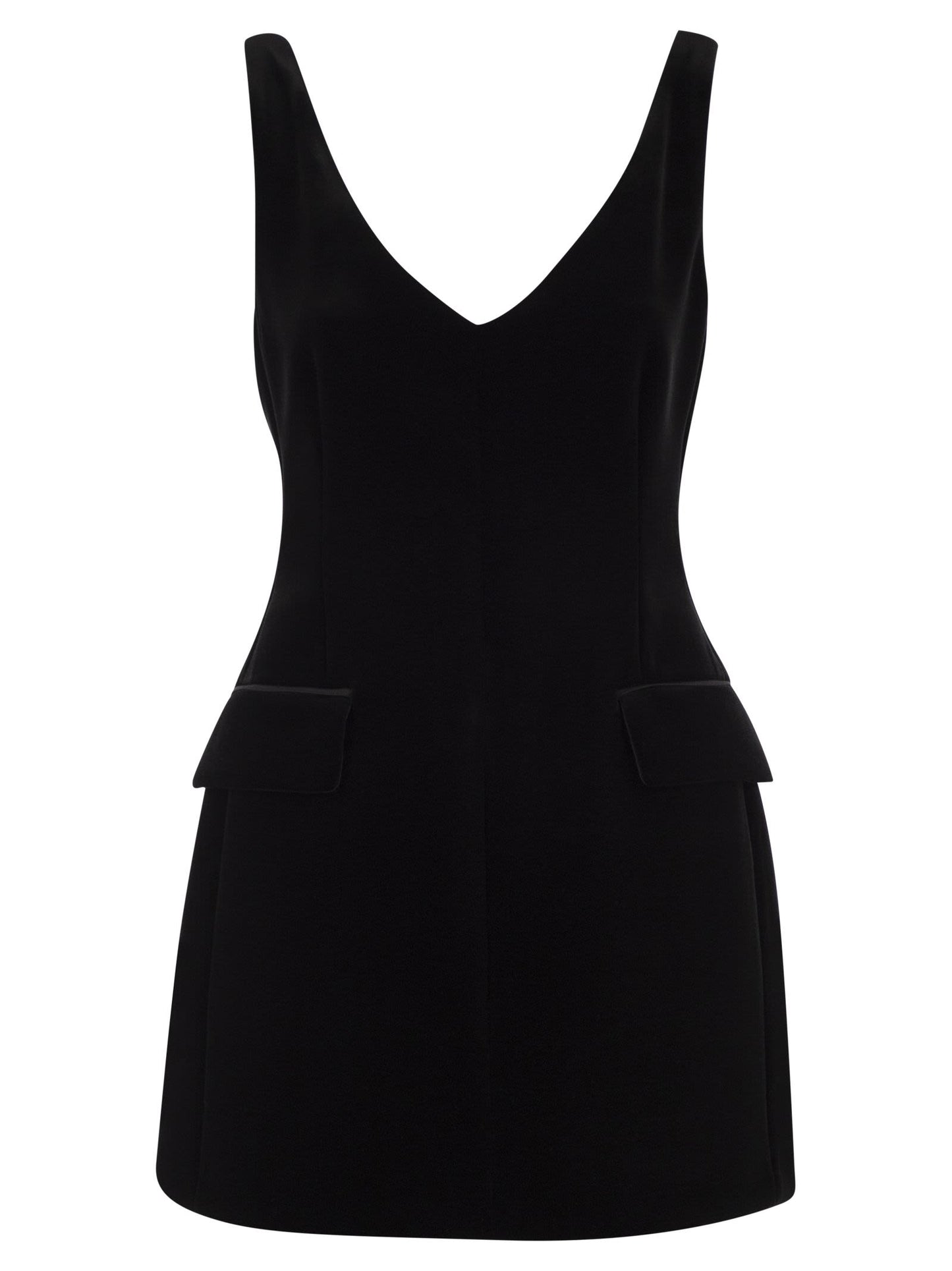 Sportmax Women Spxtefrite08 - Structured Mini Dress With V-Neckline SPORTMAX