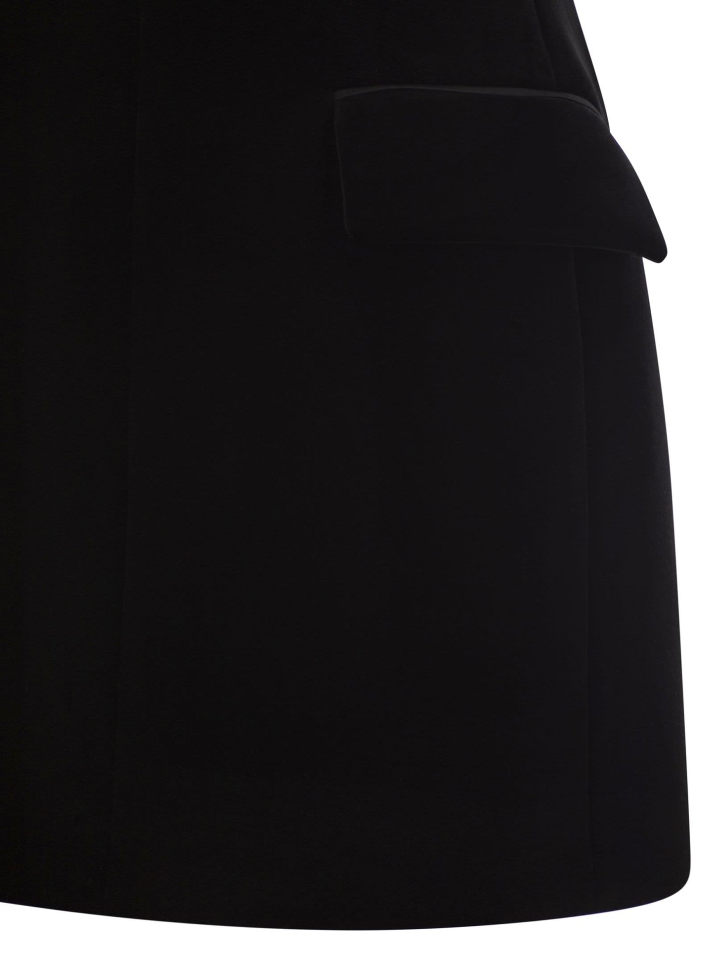 Sportmax Women Spxtefrite08 - Structured Mini Dress With V-Neckline SPORTMAX