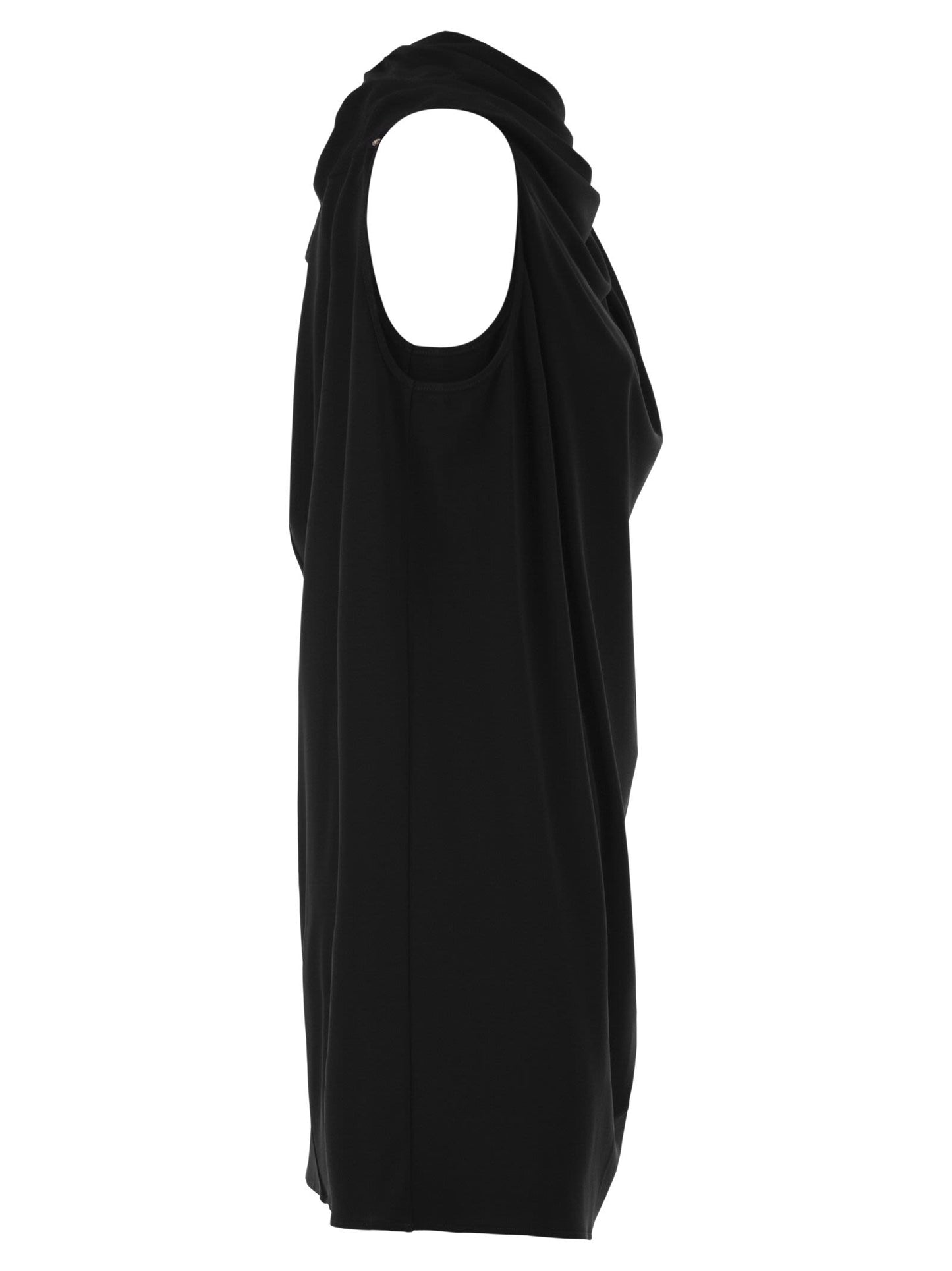 Sportmax Women Spxepoche - Draped Stretch Viscose Dress With Jewelled Shoulder Detail SPORTMAX
