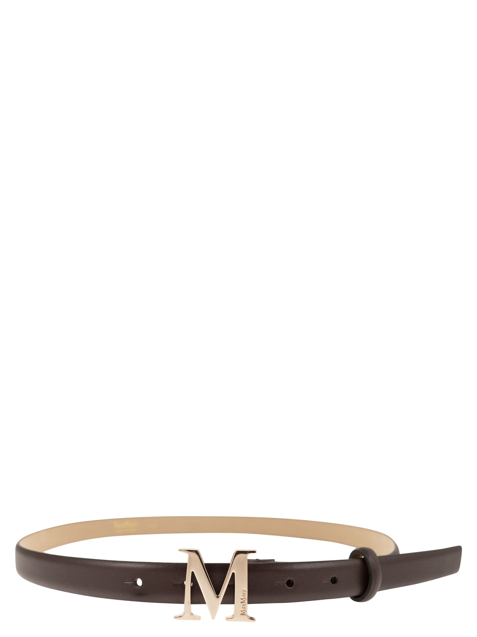 Max Mara Women Mclassic20s - Monogram Leather Belt MAX MARA