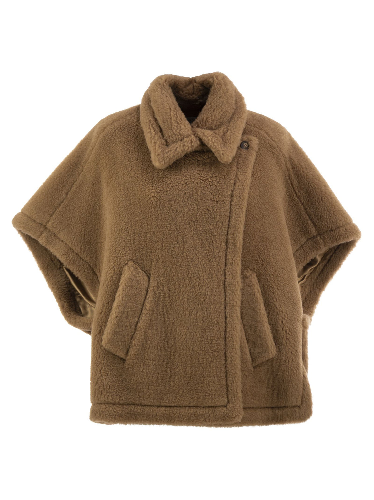 Max Mara Women Tebe - Teddy Fabric Cape MAX MARA