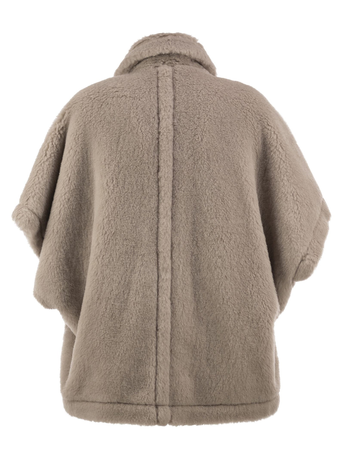 Max Mara Women Tebe1 - Teddy Fabric Cape MAX MARA