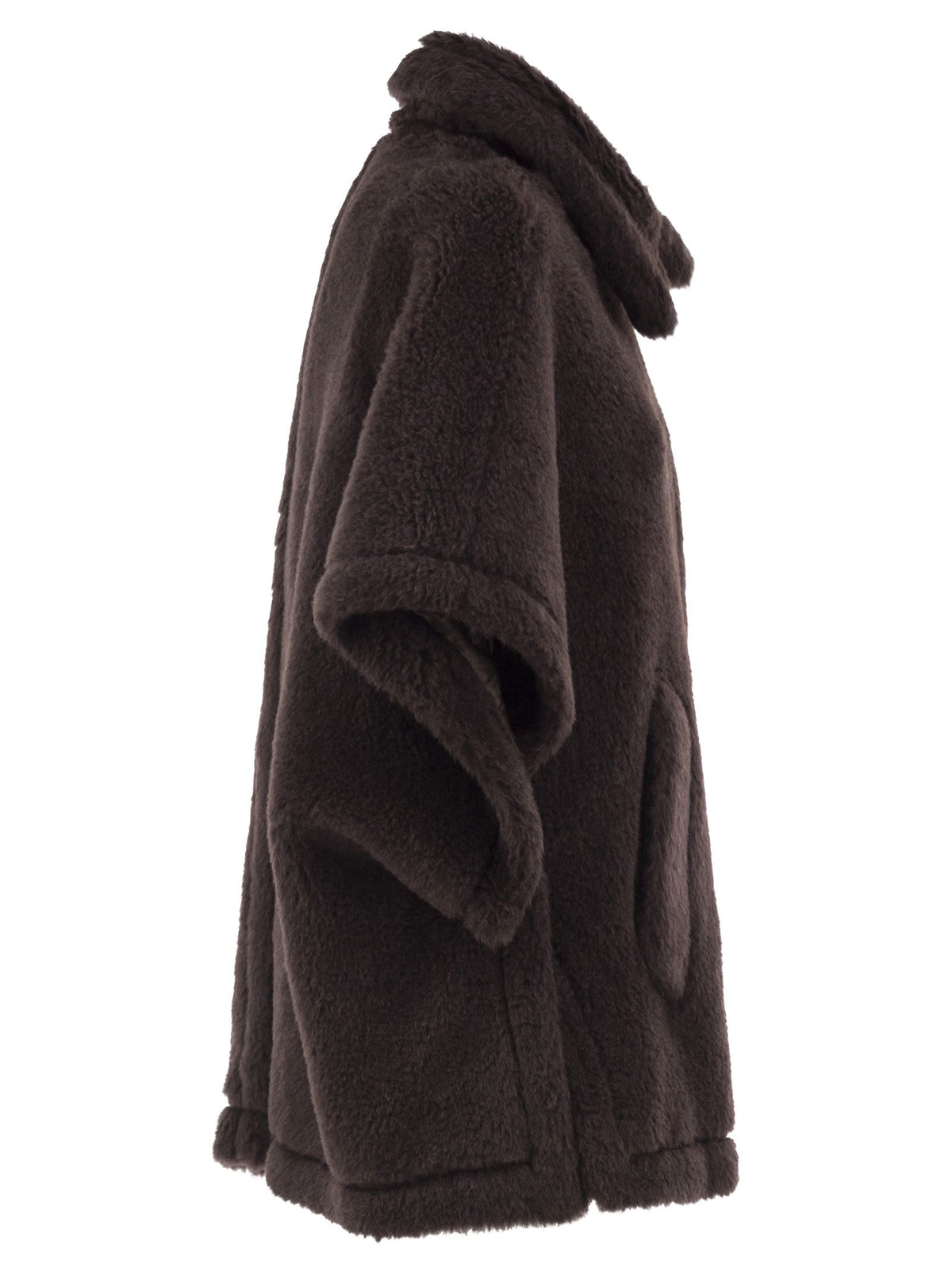 Max Mara Women Tebe1 - Teddy Fabric Cape MAX MARA