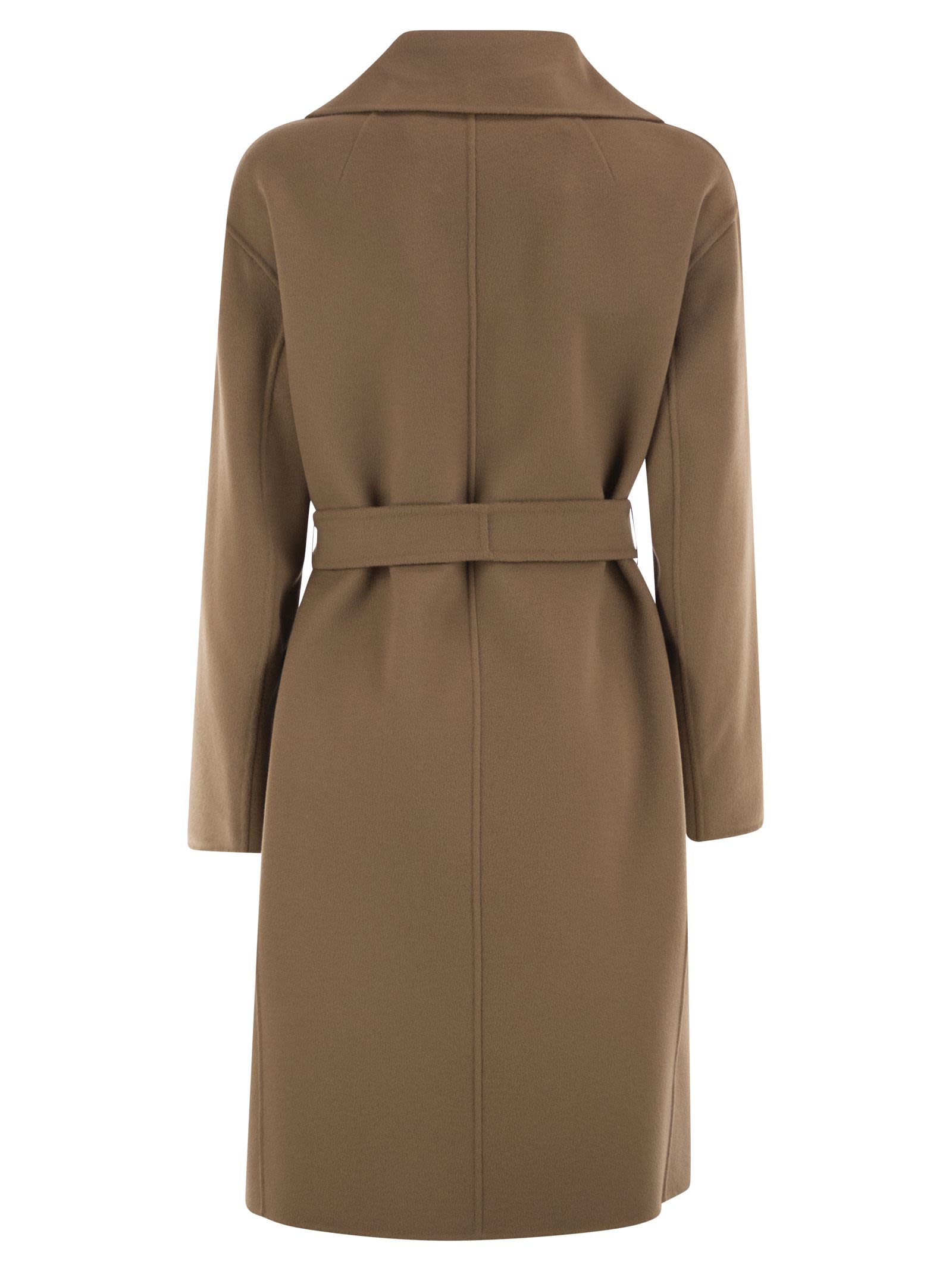 S Max Mara Women Smmvelo - Pure Virgin Wool Wrap Coat S MAX MARA