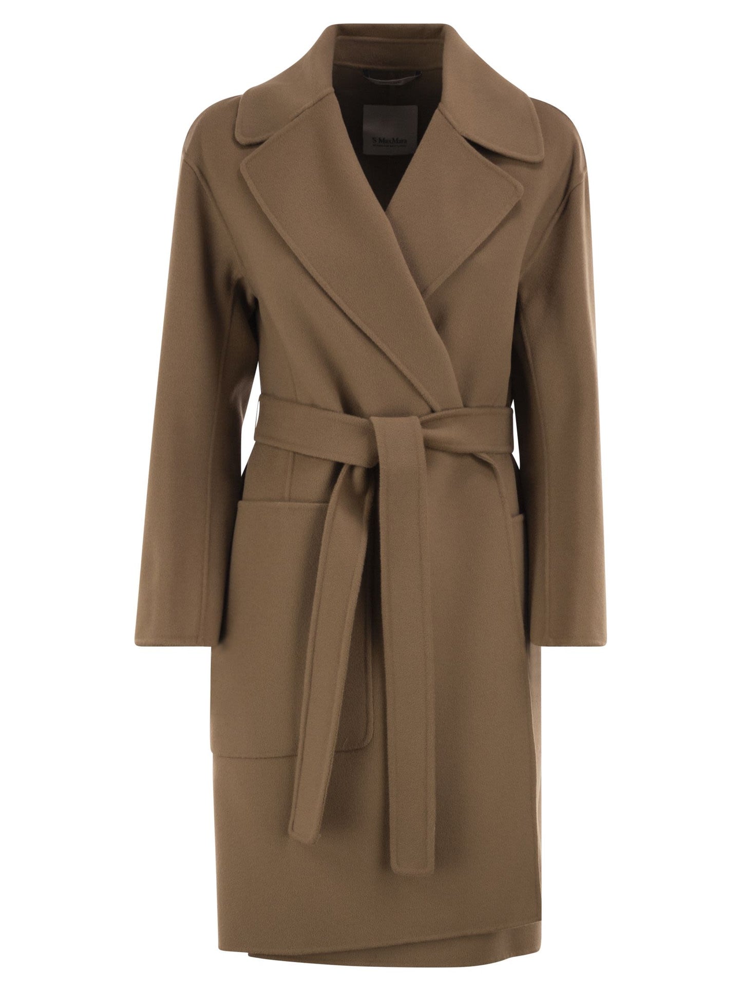 S Max Mara Women Smmvelo - Pure Virgin Wool Wrap Coat S MAX MARA