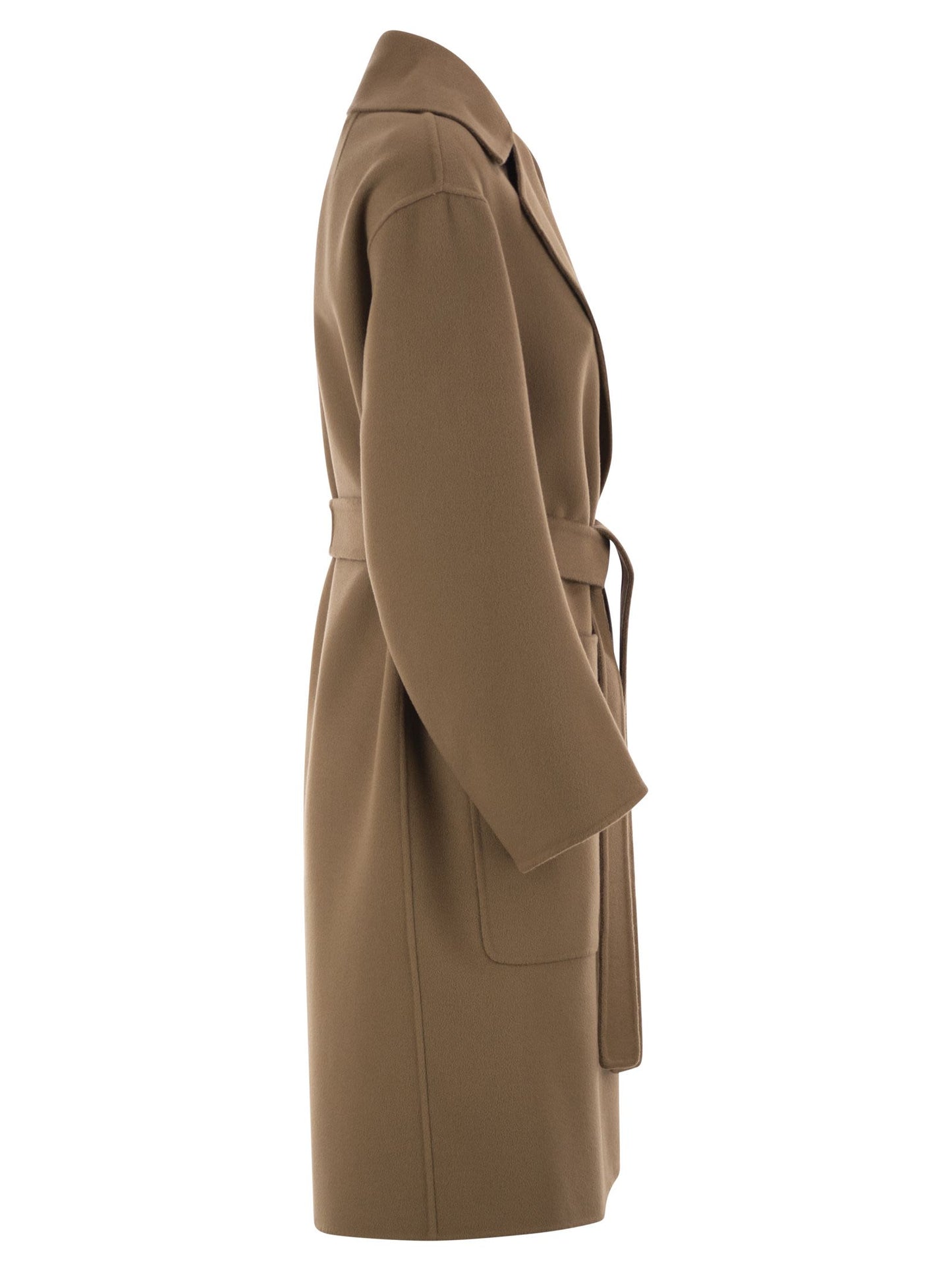 S Max Mara Women Smmvelo - Pure Virgin Wool Wrap Coat S MAX MARA
