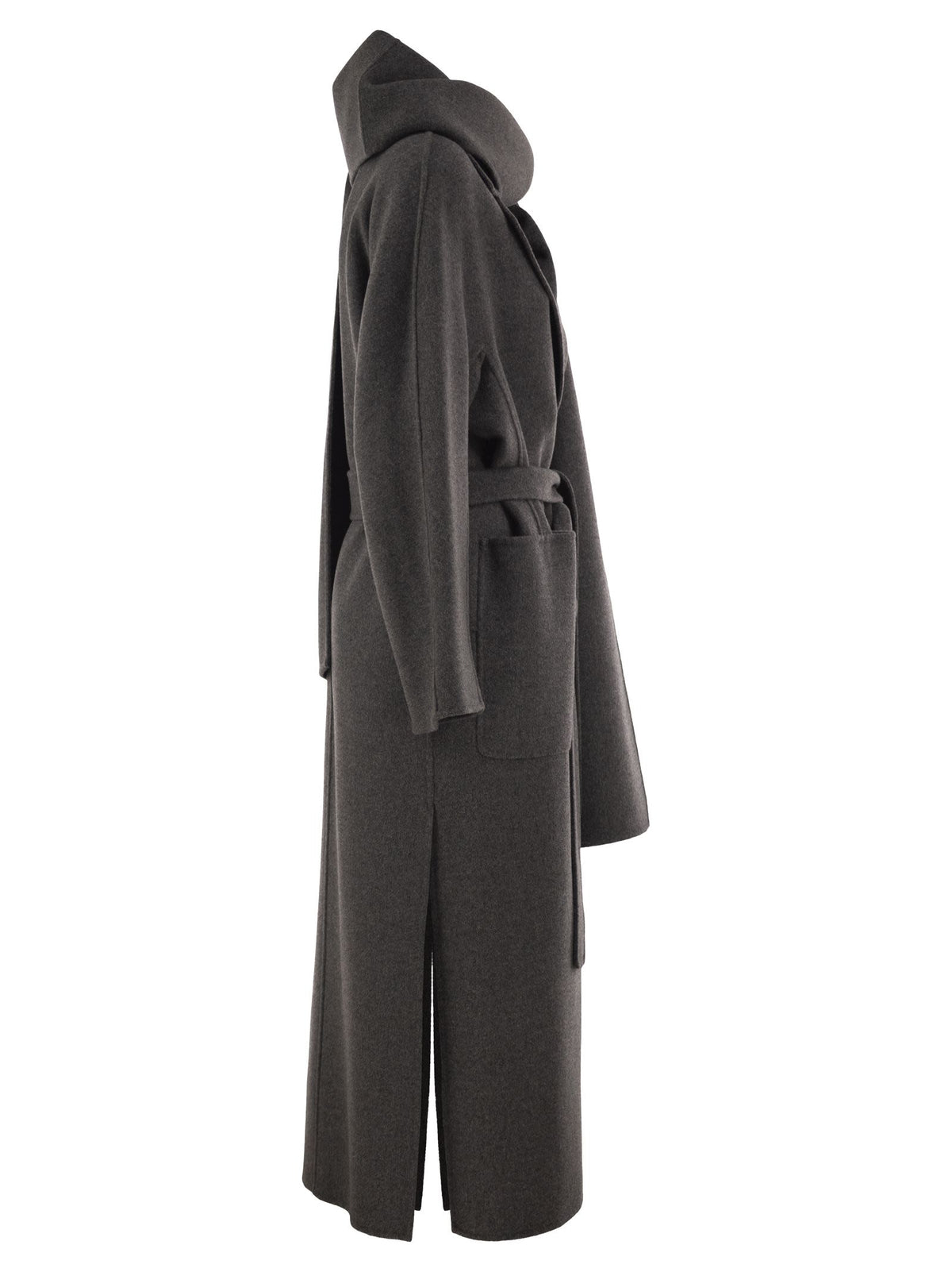 S Max Mara Women Smmpeonie - Pure Virgin Wool Coat With Integrated Scarf S MAX MARA