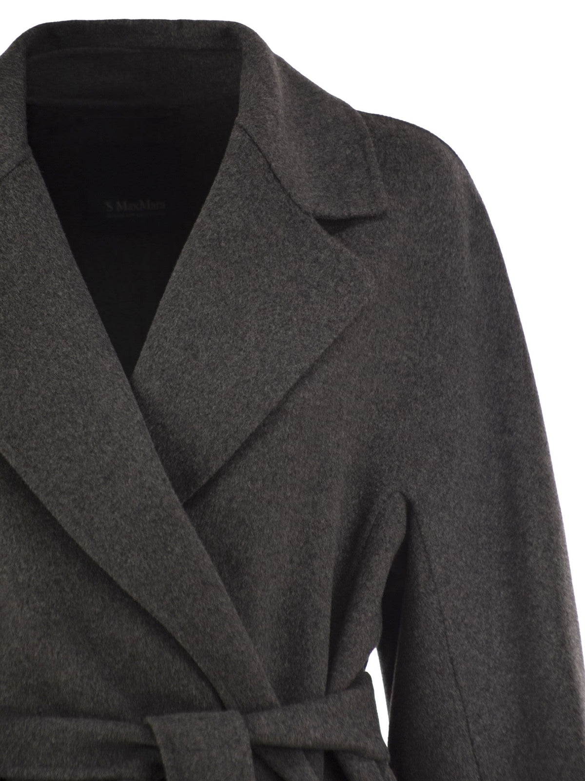S Max Mara Women Smmpeonie - Pure Virgin Wool Coat With Integrated Scarf S MAX MARA