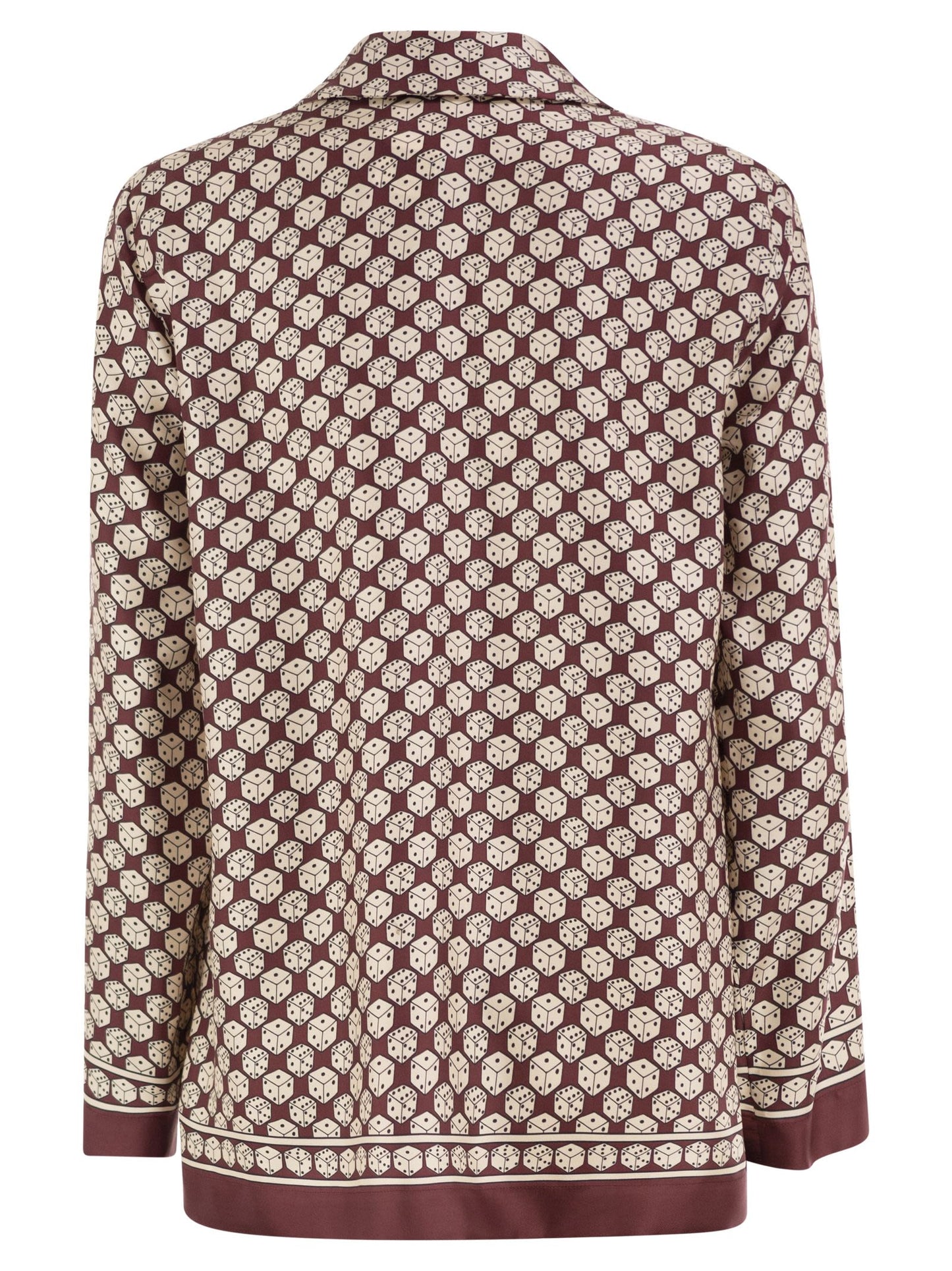 S Max Mara Women Stmmambo - Pure Silk Printed Shirt S MAX MARA