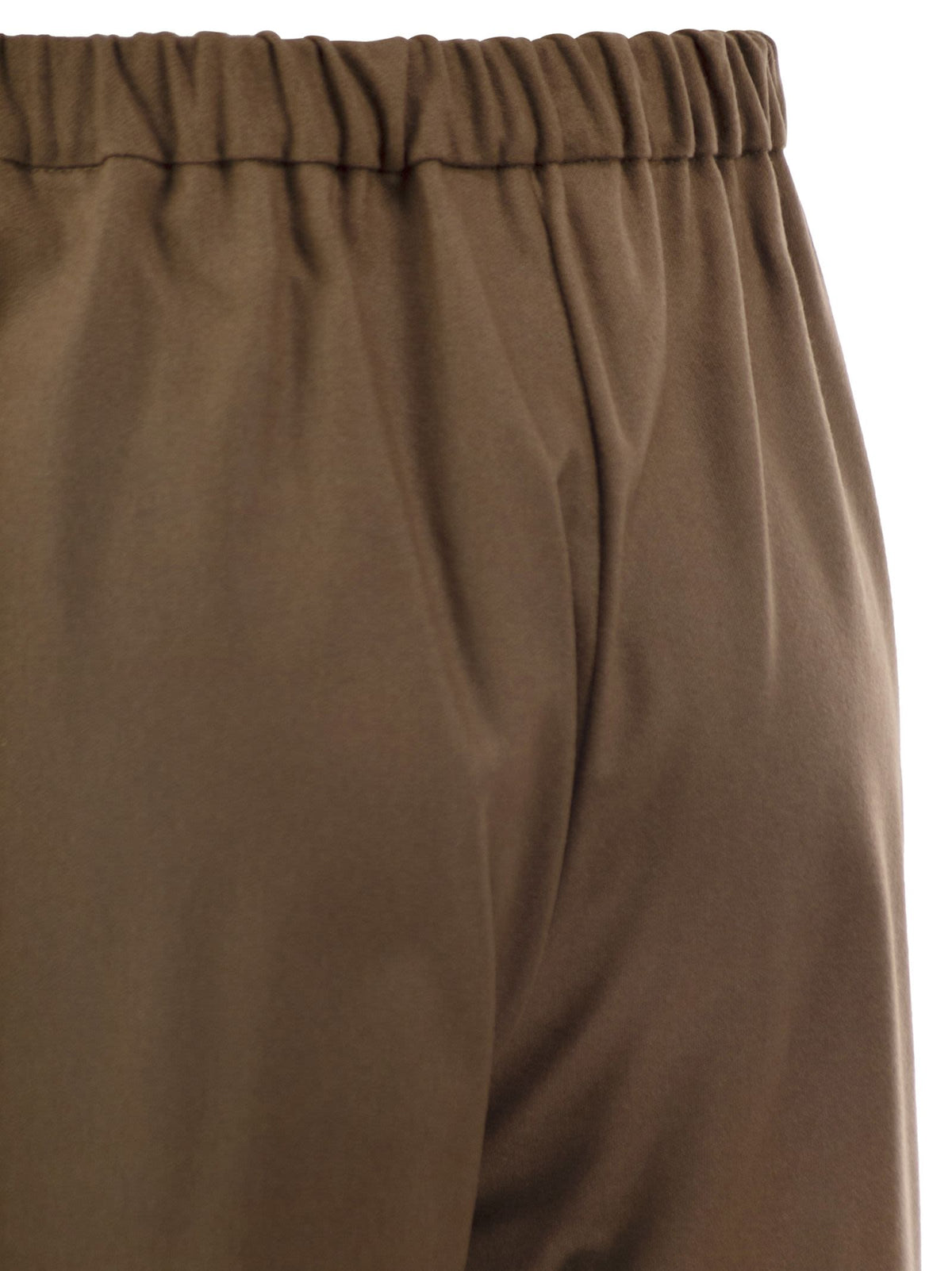 S Max Mara Women Smmfloria - Virgin Wool Stretch Trousers With Drawstring Waist S MAX MARA