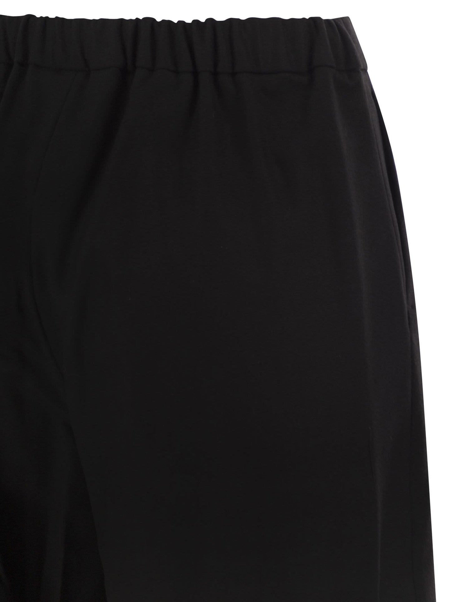 S Max Mara Women Smmfloria - Virgin Wool Stretch Trousers With Drawstring Waist S MAX MARA