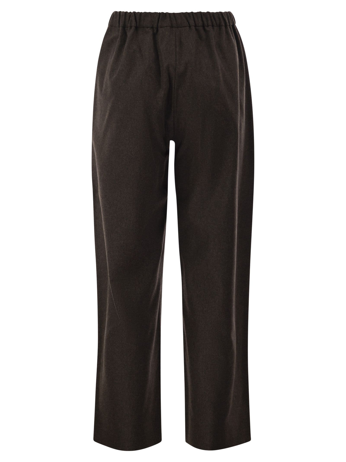 S Max Mara Women Smmfloria - Virgin Wool Stretch Trousers With Drawstring Waist S MAX MARA