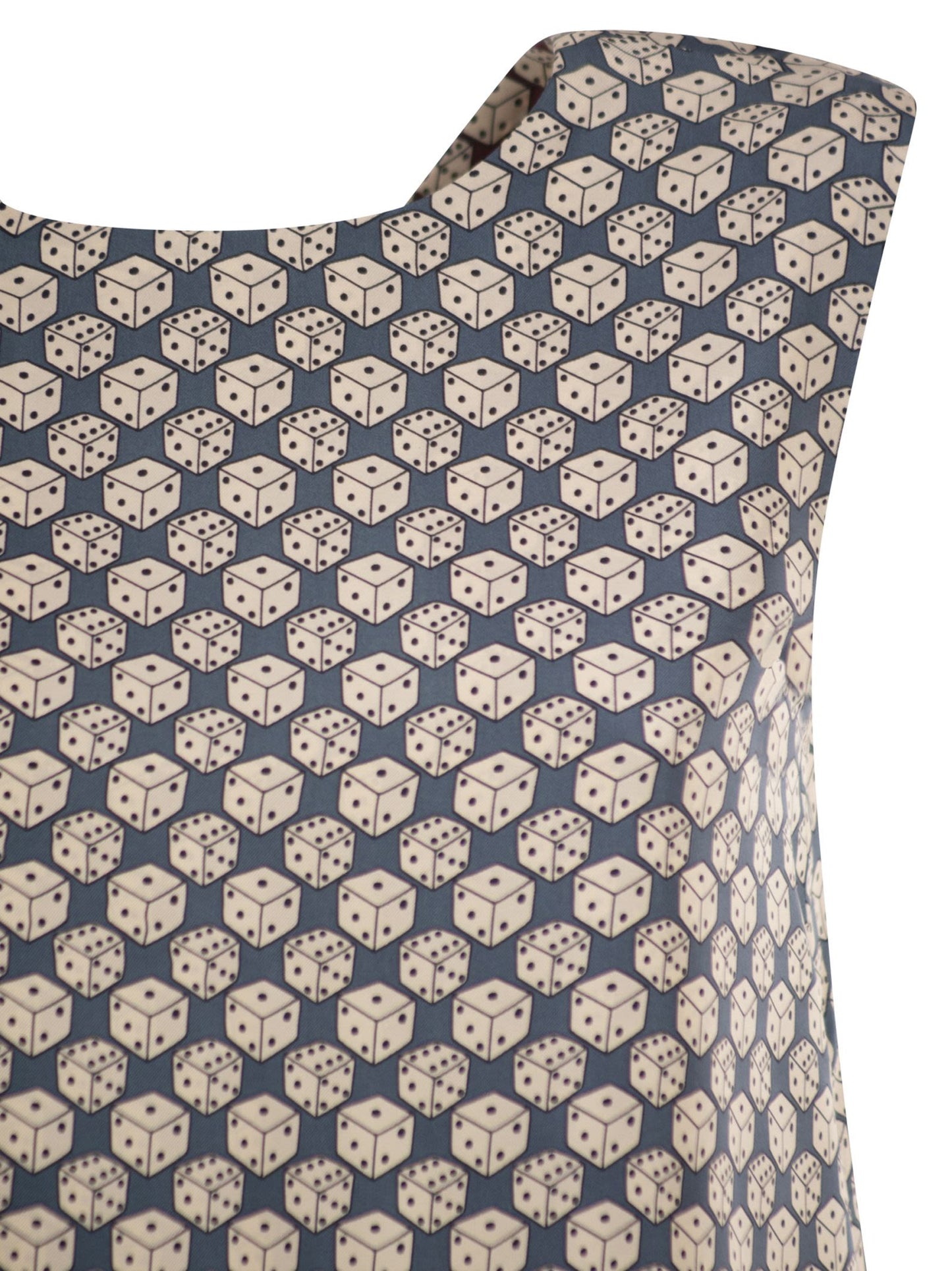 S Max Mara Women Stmtimetop - Reversible Printed Silk Top S MAX MARA